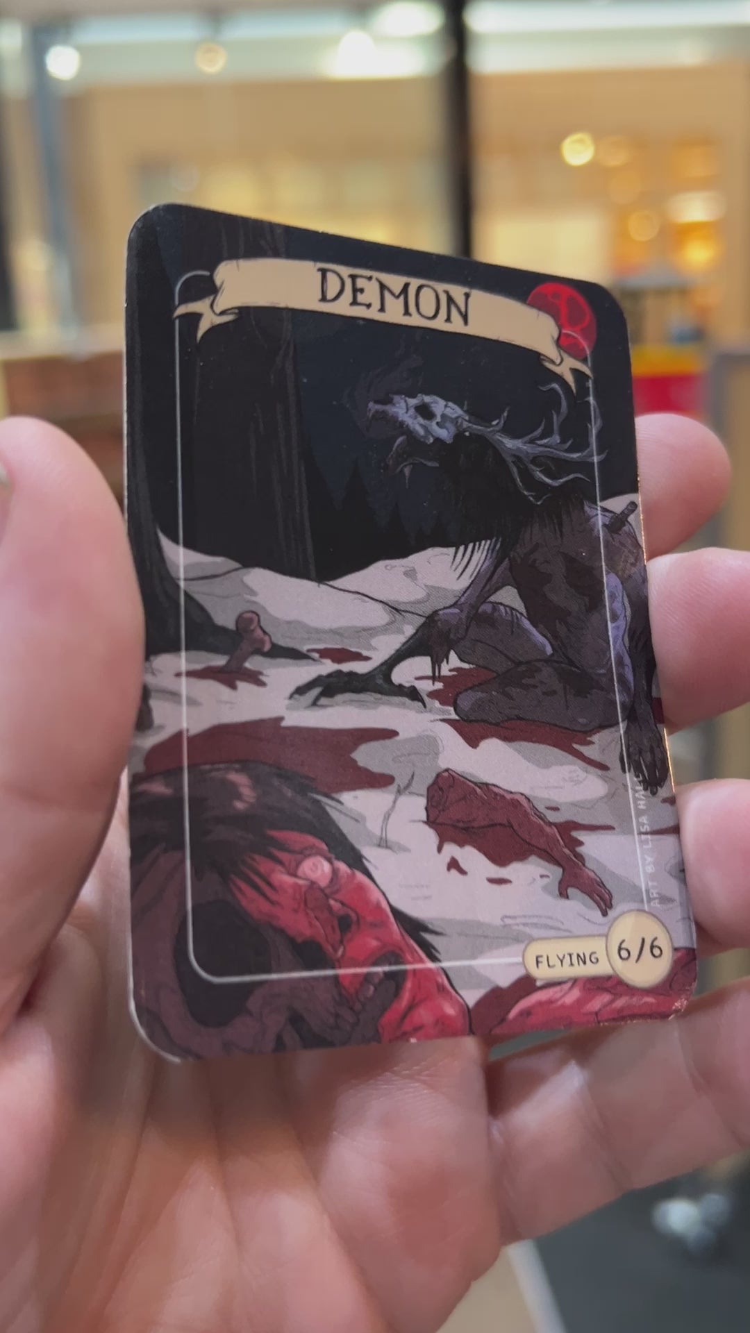 Demon - Token Magic Card Pack (5 Cards) Level 1 Gamers
