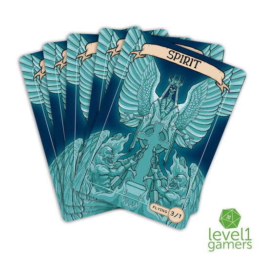 Spirit - Token Magic Card Pack (5 Cards)  Level 1 Gamers