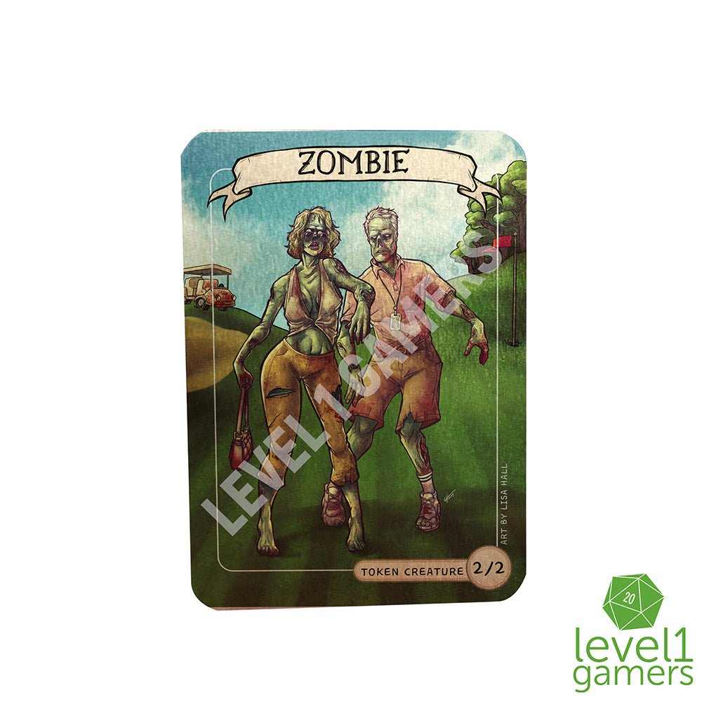 Zombie - Metal Token Magic Card Level 1 Gamers