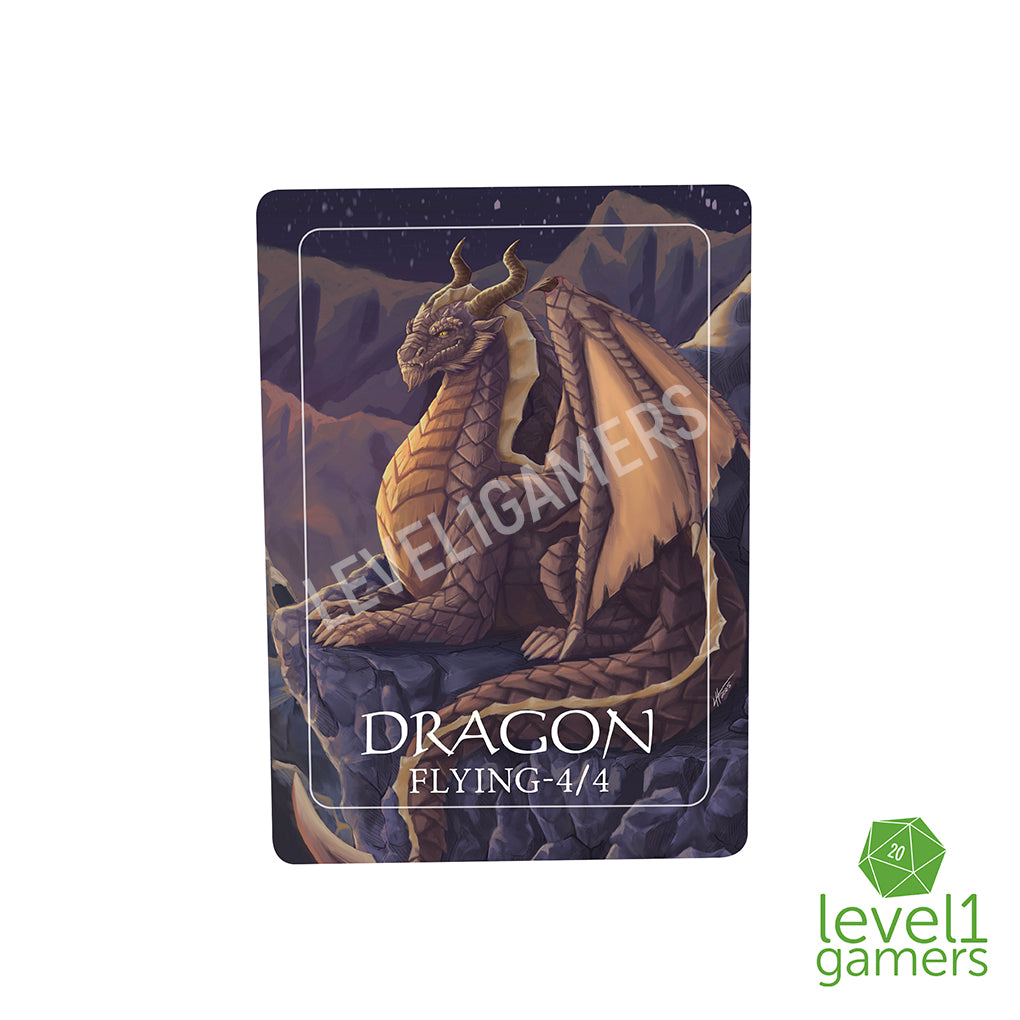 Dragon Token Magic Card Pack (5 Cards) - Preorder Level 1 Gamers