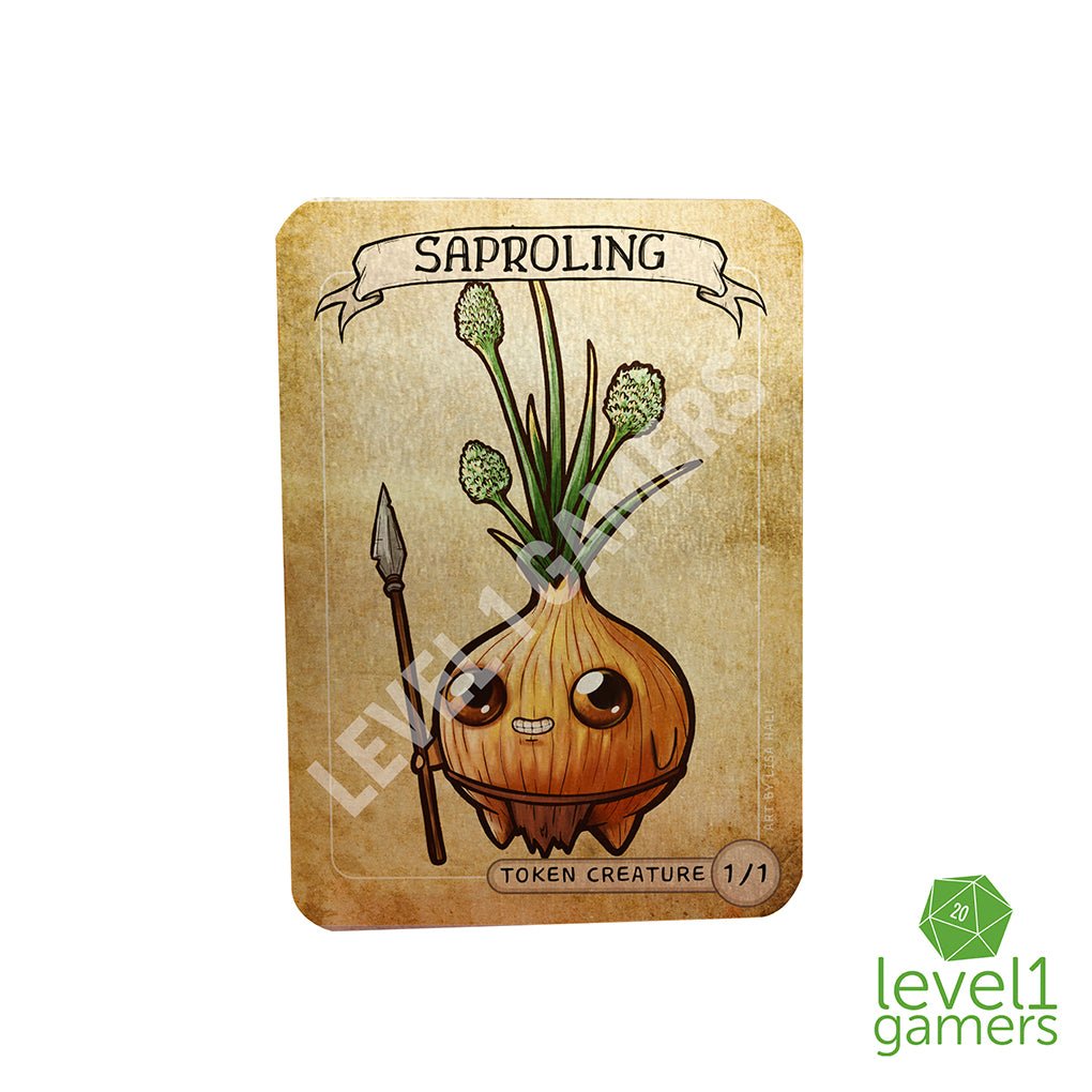 Saproling - Metal Token Magic Card Level 1 Gamers