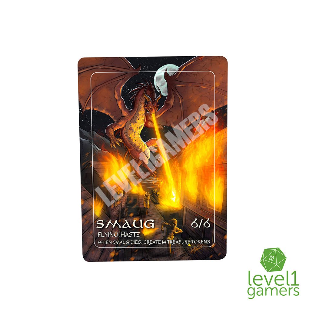 Smaug Token Magic Card Pack (5 Cards) Level 1 Gamers