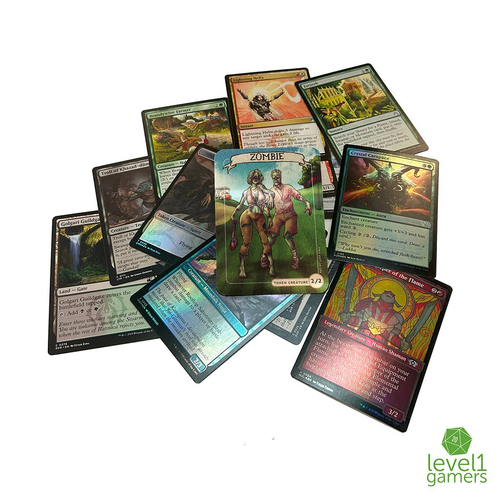 Zombie - Metal Token Magic Card Level 1 Gamers