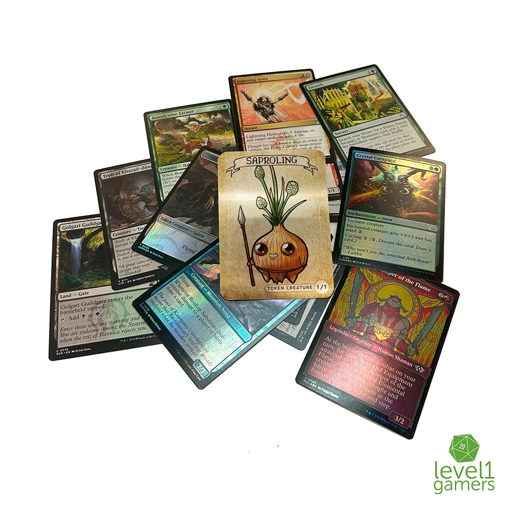 Saproling - Metal Token Magic Card Level 1 Gamers