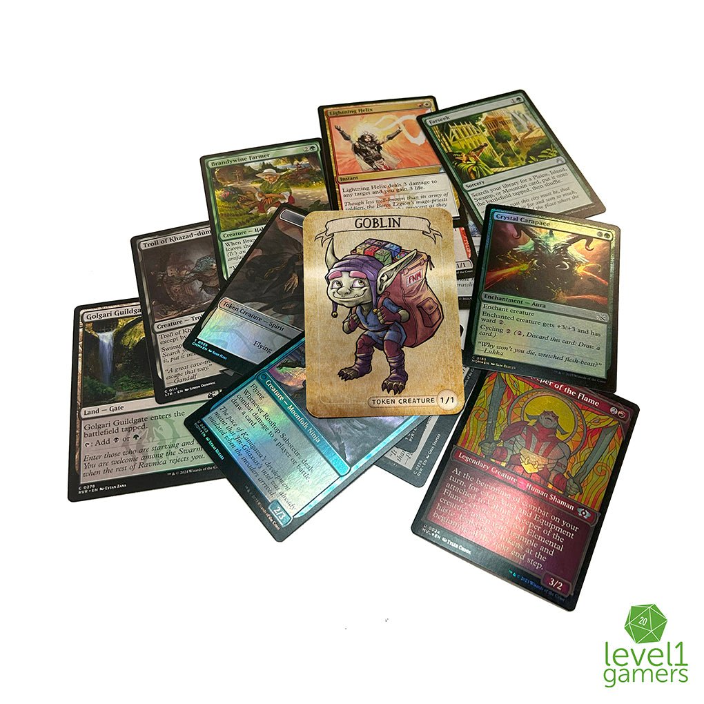 Goblin - Metal Token Magic Card Level 1 Gamers