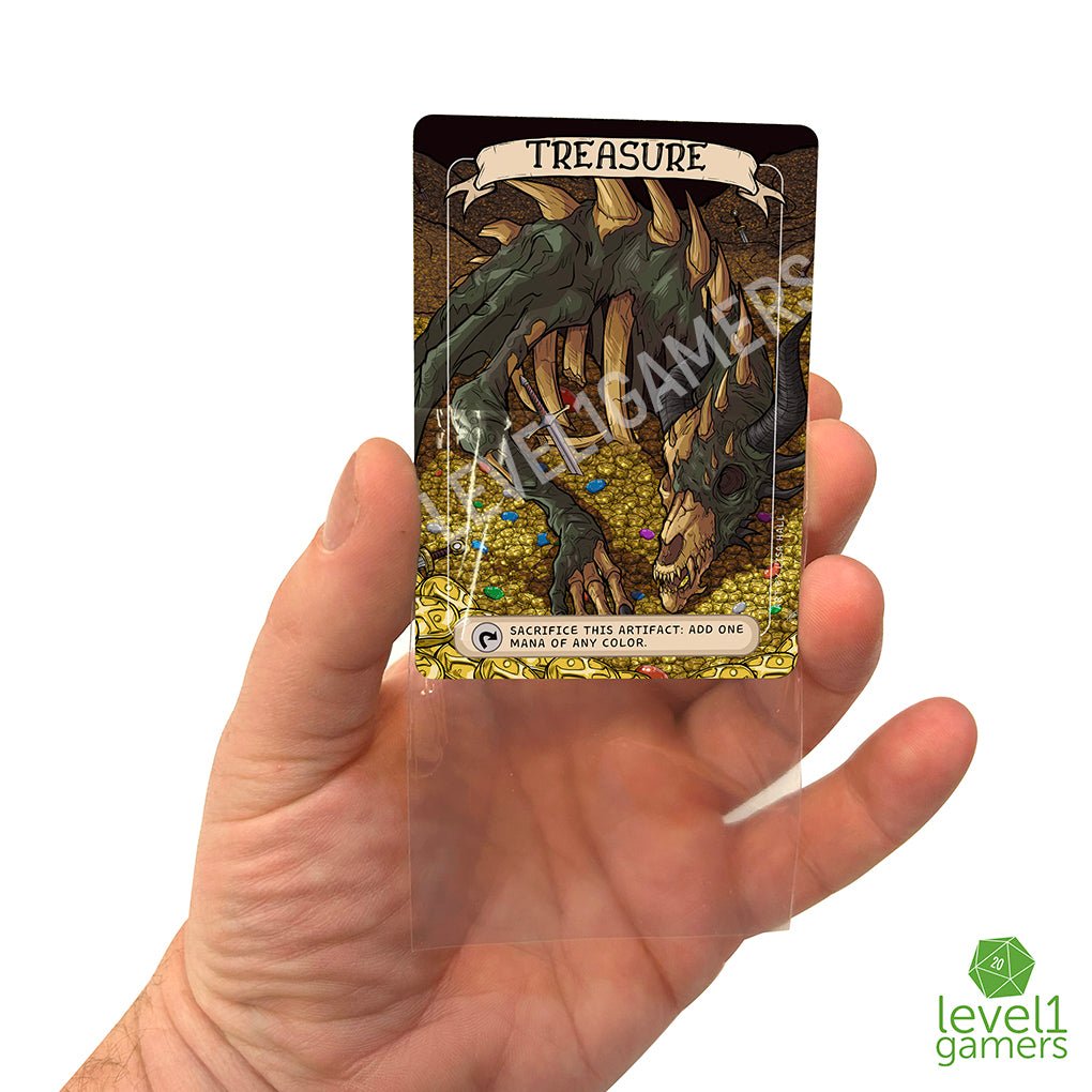 Dragon Treasure - Token Magic Card Pack (5 Cards) Level 1 Gamers