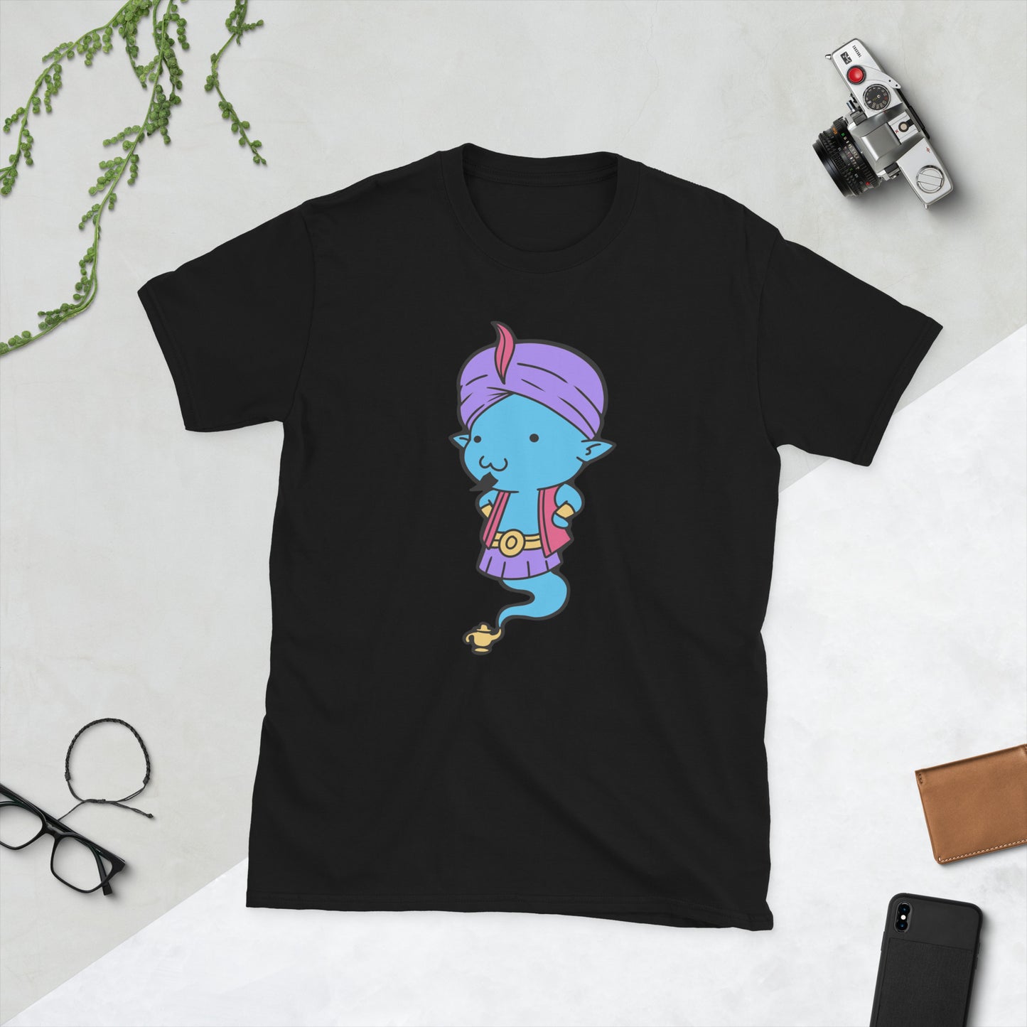 Djinn Short-Sleeve Unisex T-Shirt Level 1 Gamers Black S