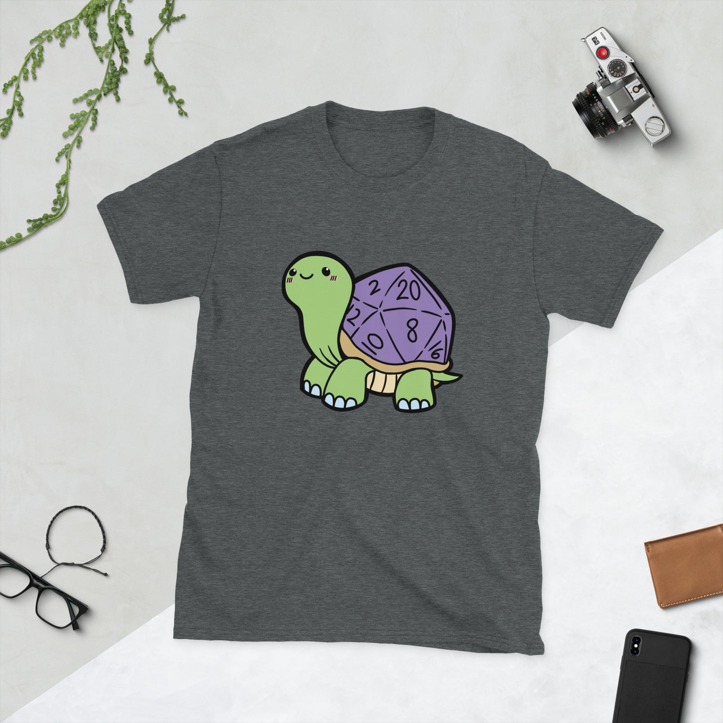 Short-Sleeve Unisex T-Shirt Level 1 Gamers Dark Heather S