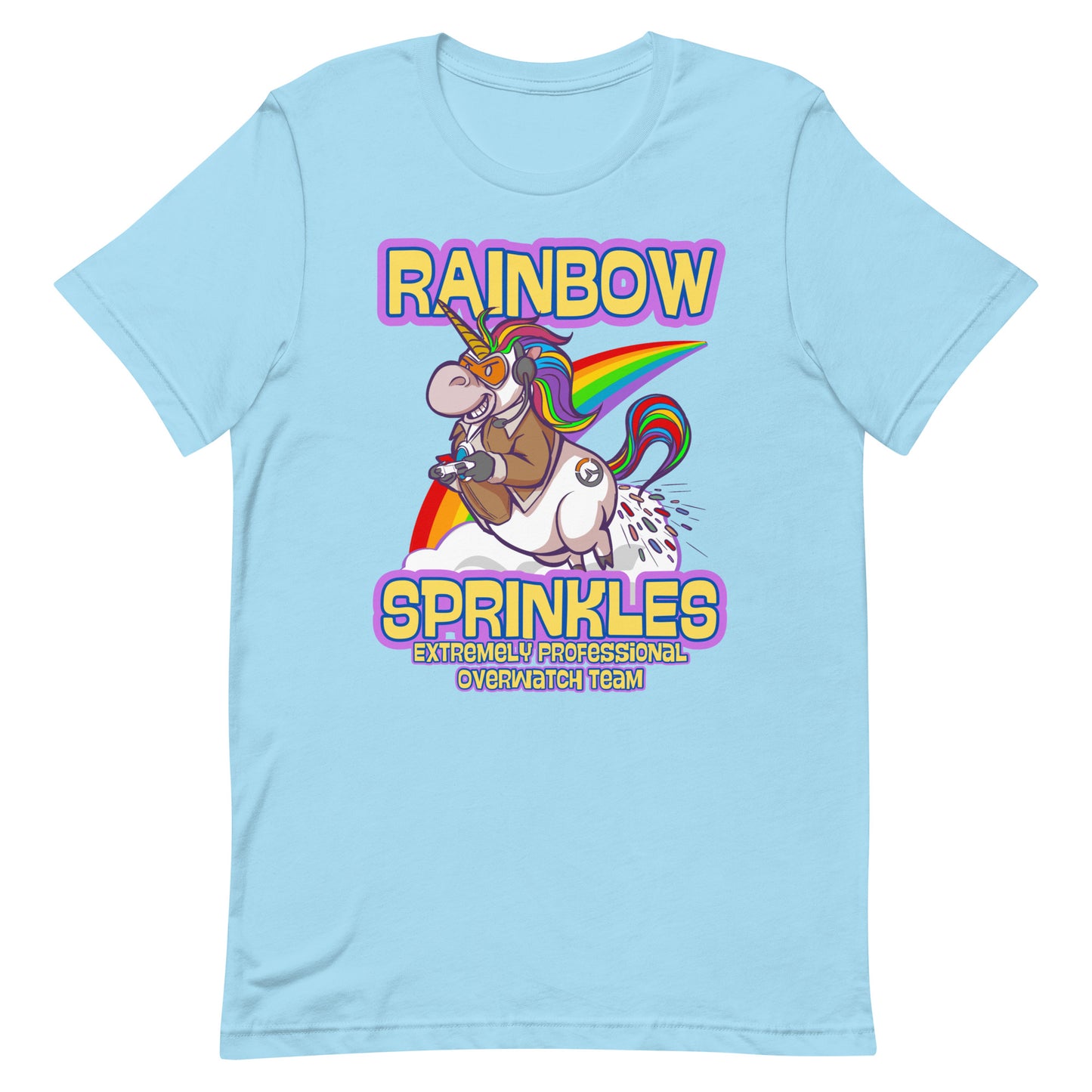 Rainbow sprinkles Level 1 Gamers Ocean Blue S