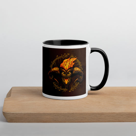 Balrog - Lord of the Rings Mug  Level 1 Gamers Black 11 oz