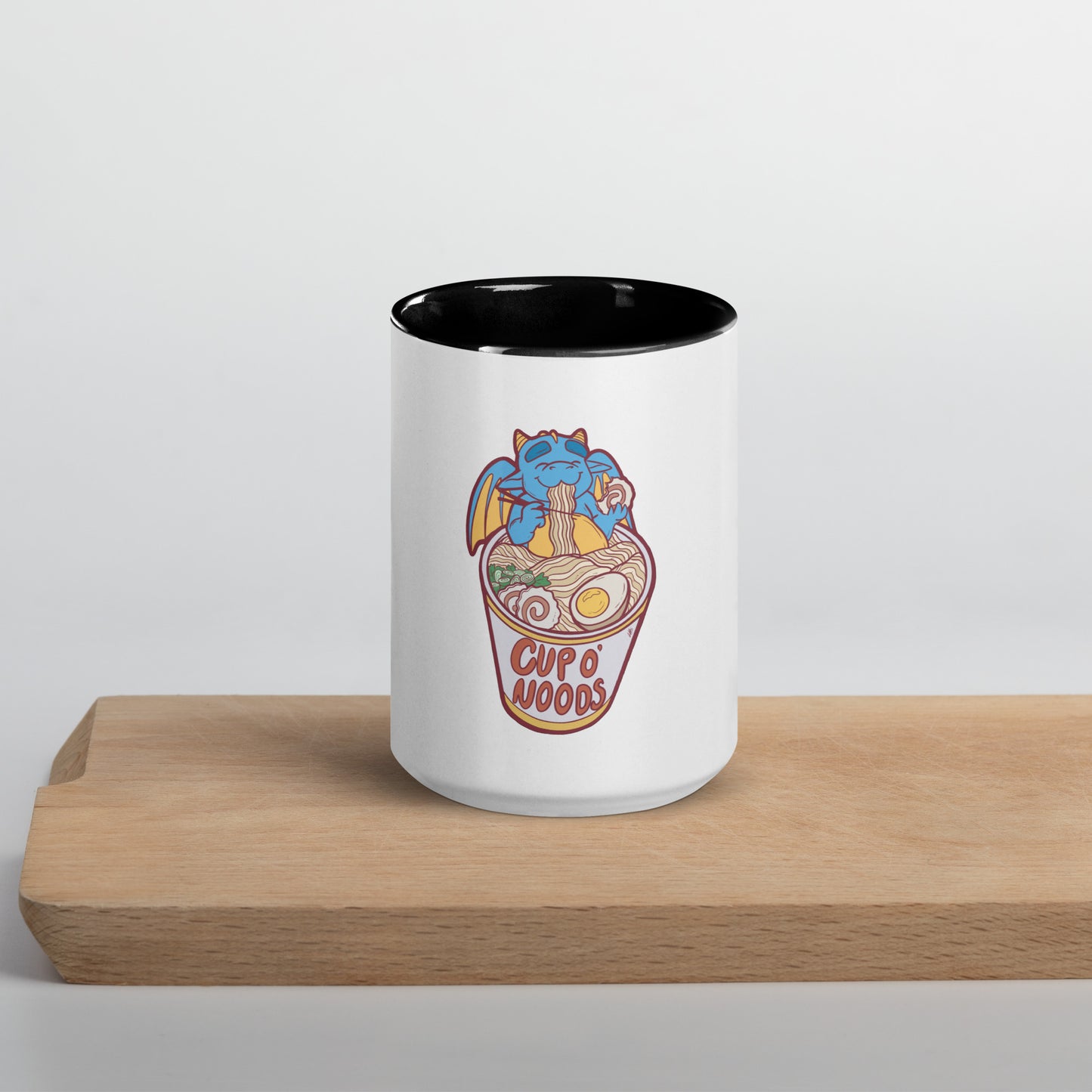 Cup O' Noods Dragon (Red) Mug with Color Inside Level 1 Gamers