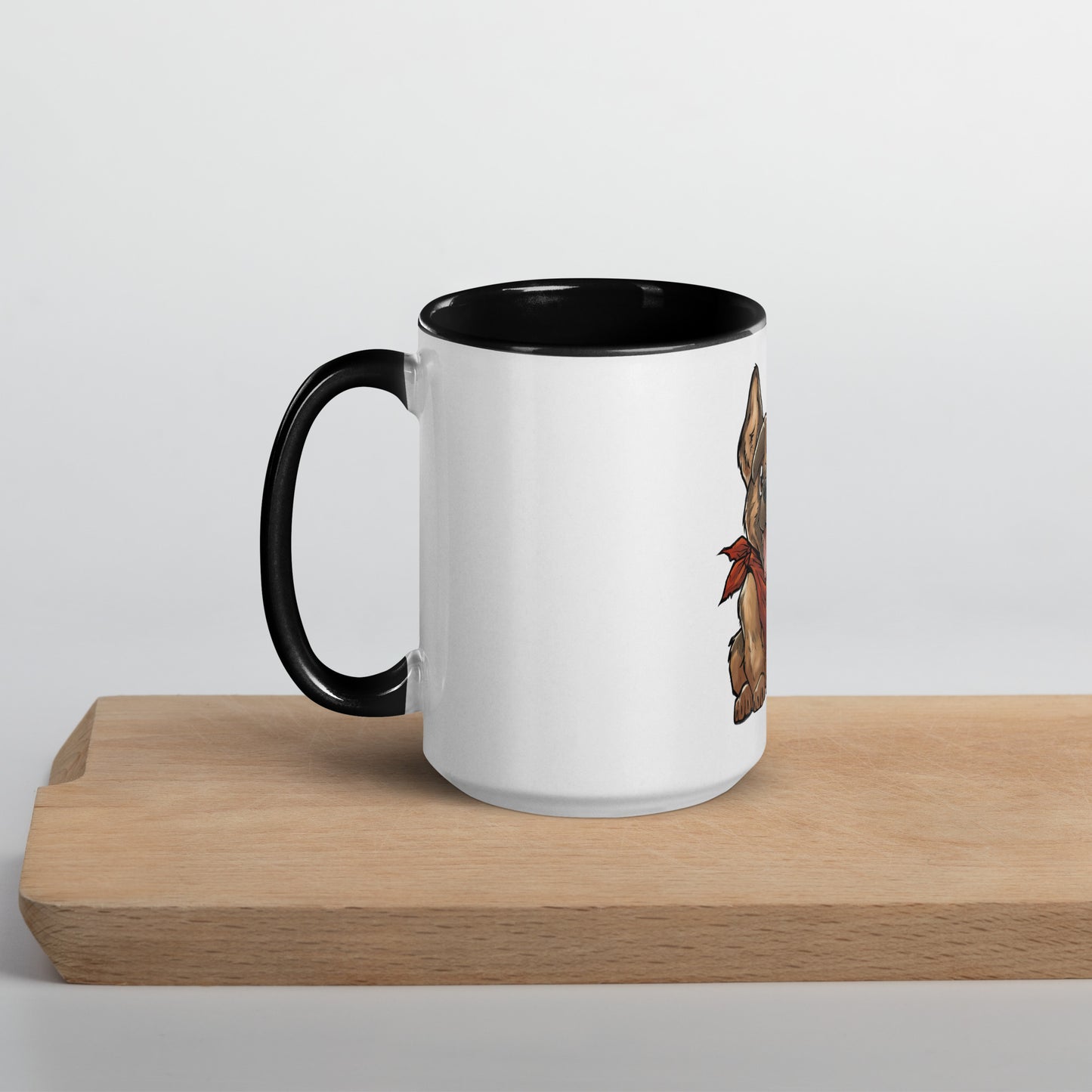 Dogmeat Mug with Color Inside Level 1 Gamers Black 15 oz