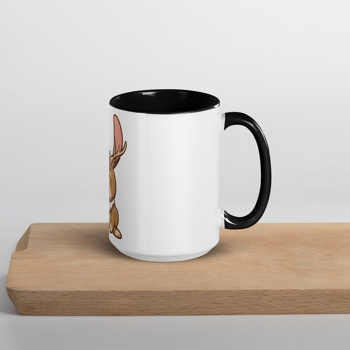 Jackalope Mug with Color Inside Level 1 Gamers