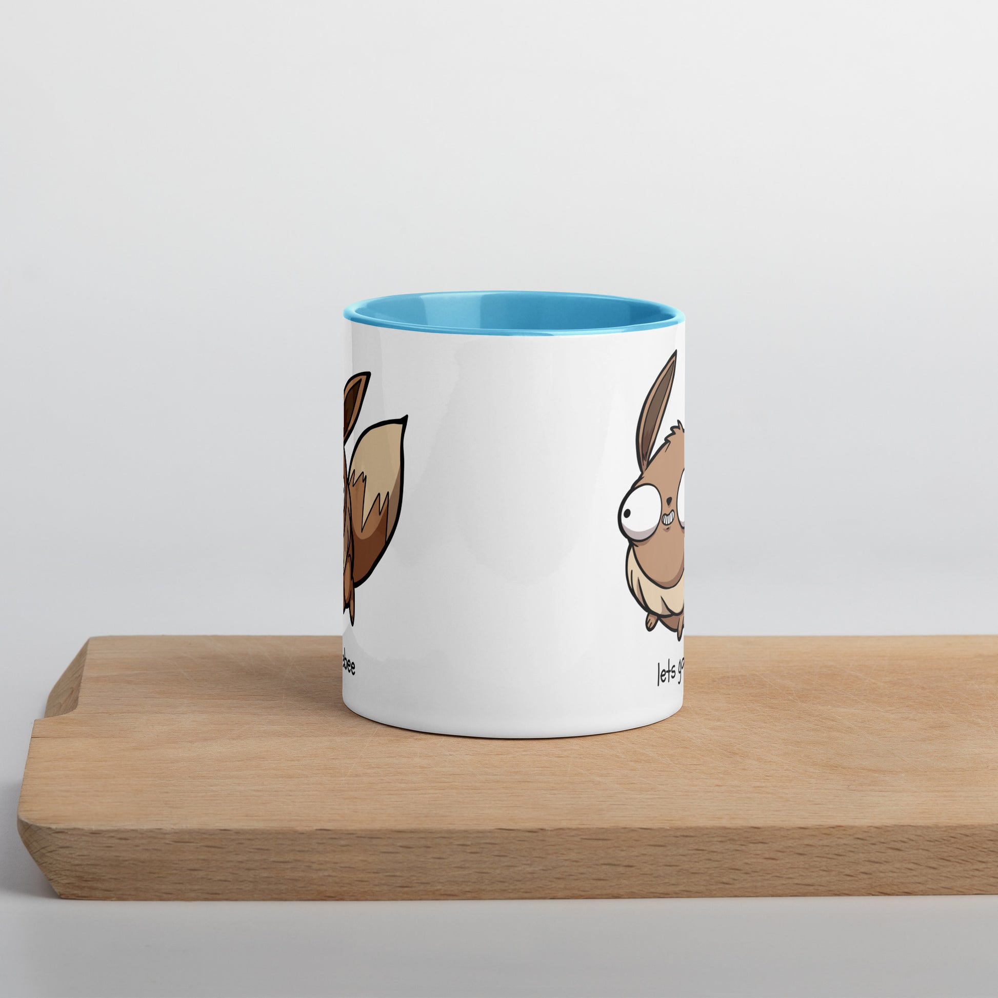 Eebee Pokederp - Eevee Mug  Level 1 Gamers