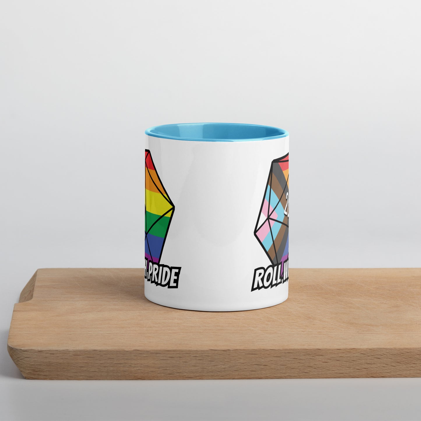 Roll with Pride Mug Level 1 Gamers
