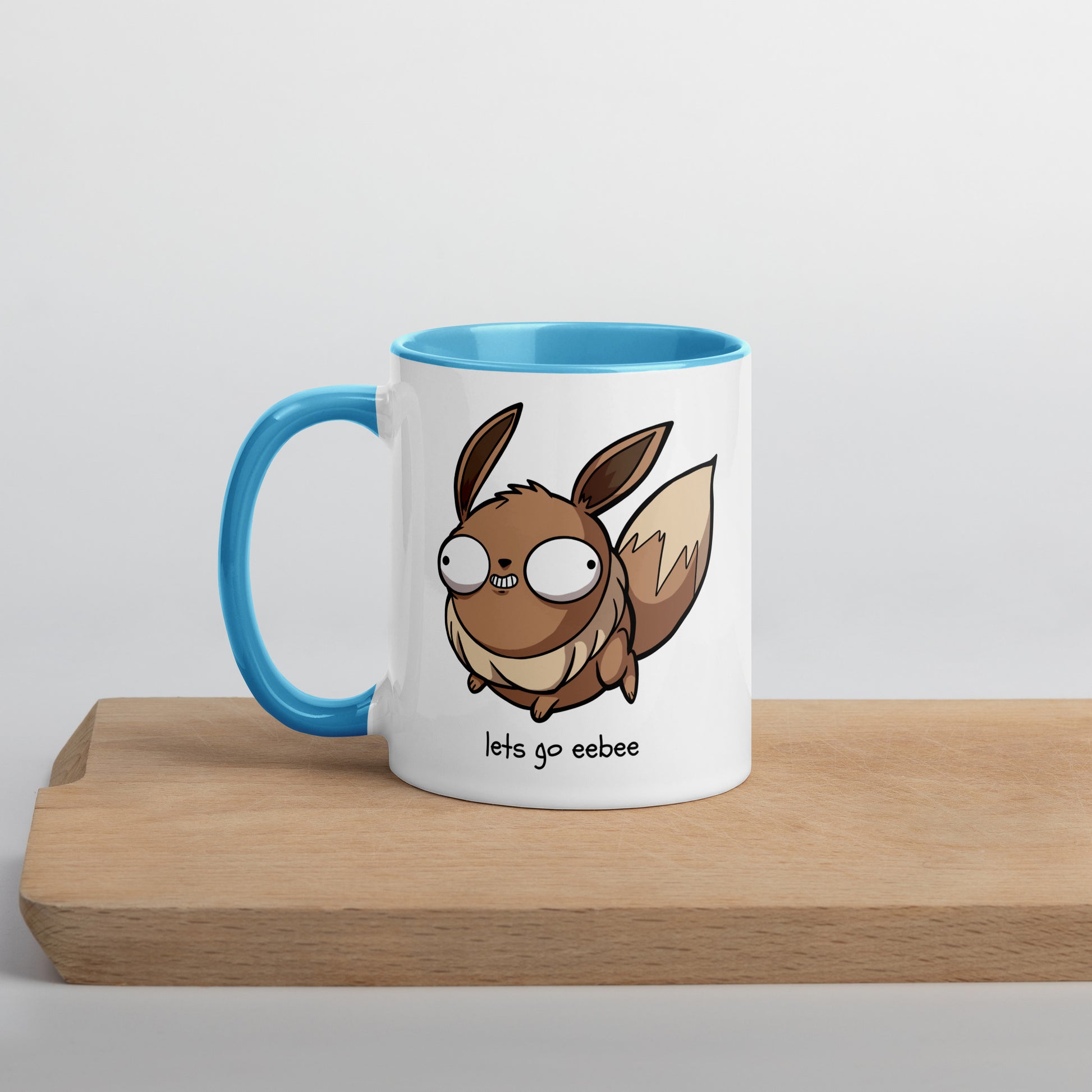 Eebee Pokederp - Eevee Mug  Level 1 Gamers