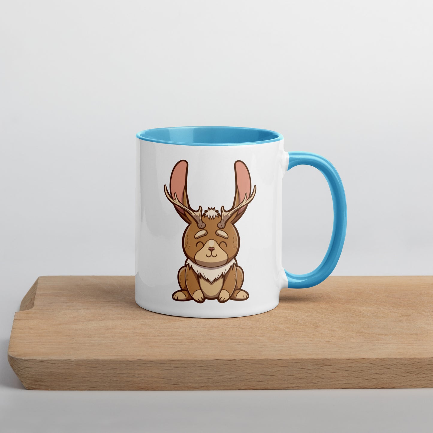 Jackalope Mug with Color Inside Level 1 Gamers