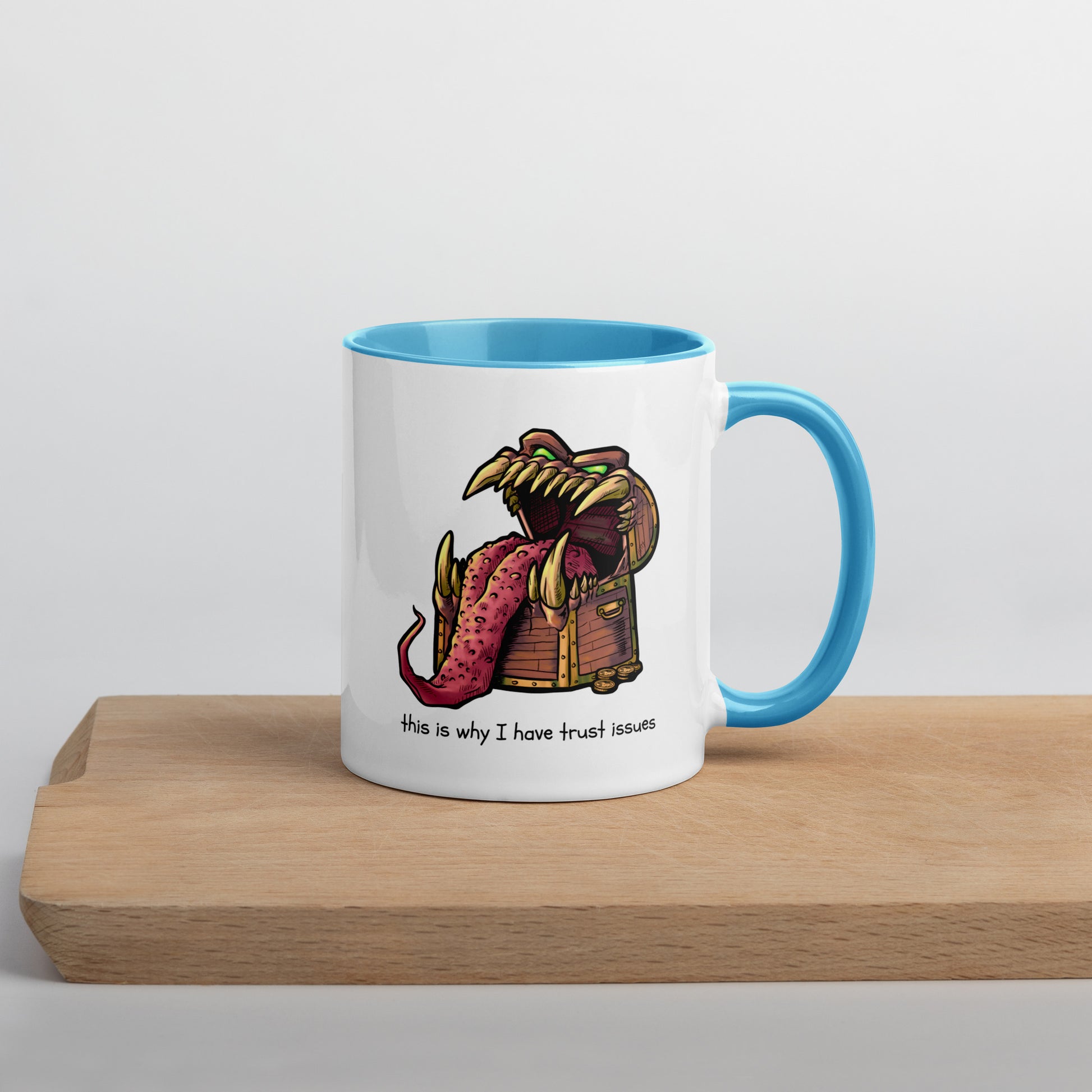 Mimic Mug  Level 1 Gamers Blue 11 oz