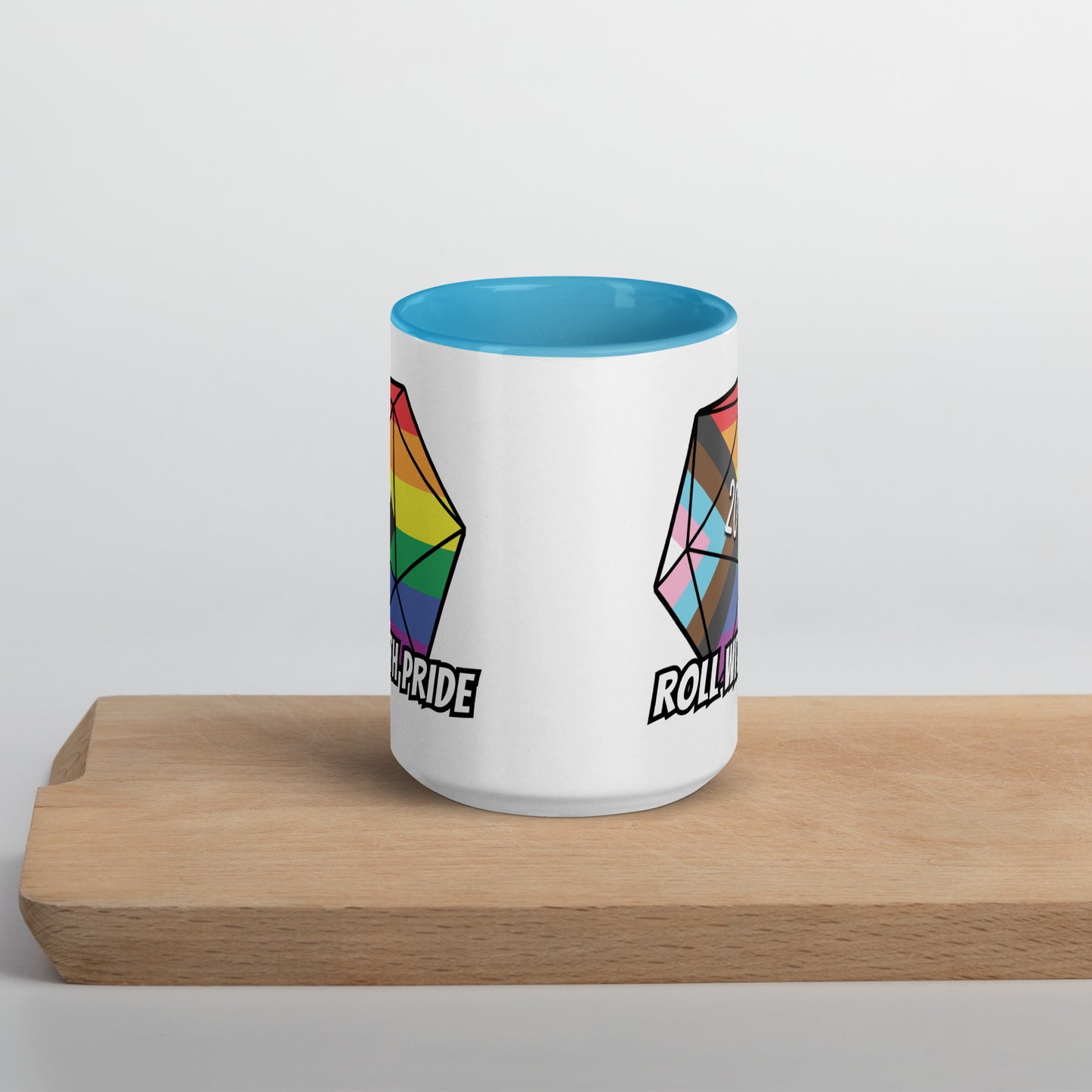 Roll with Pride Mug Level 1 Gamers