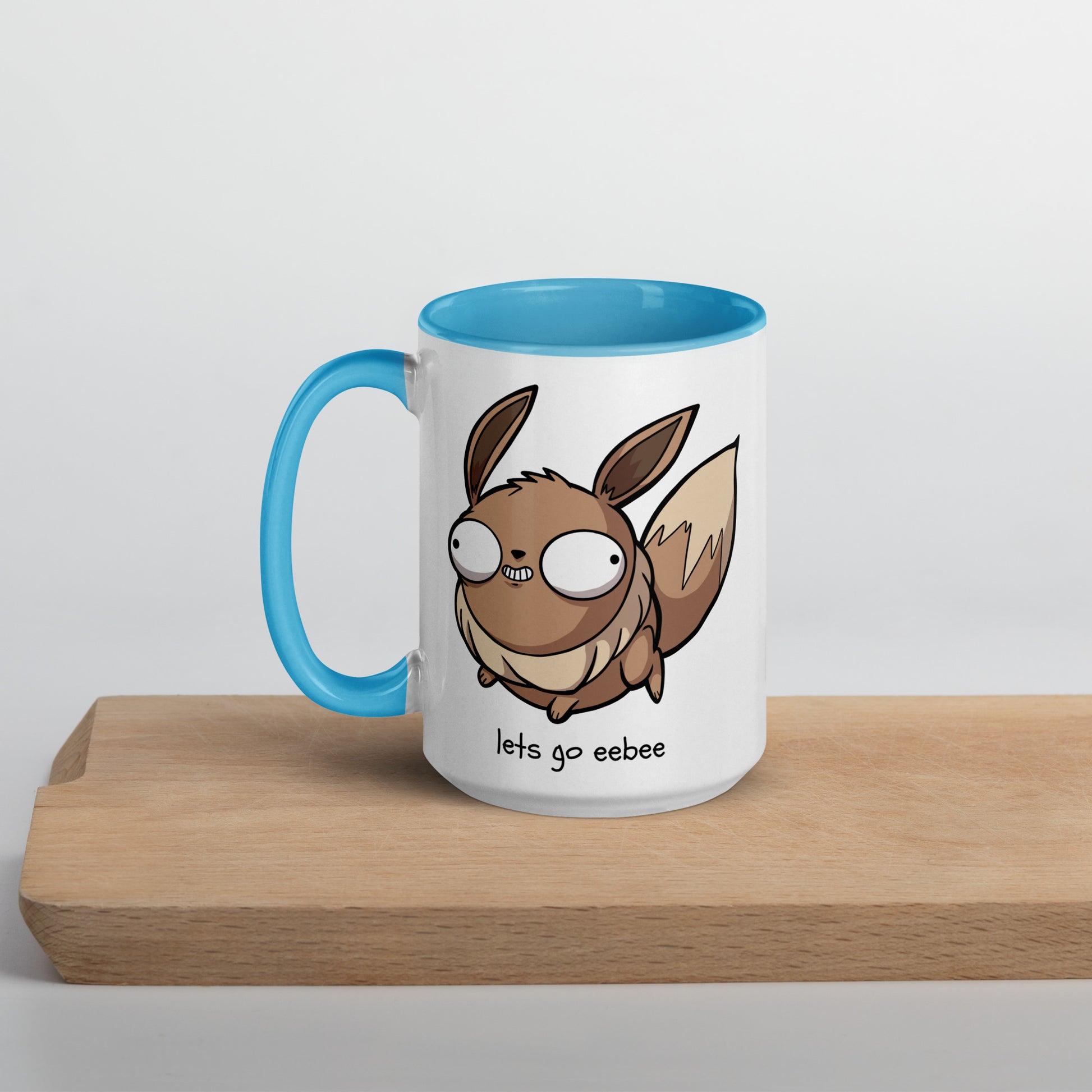 Eebee Pokederp - Eevee Mug  Level 1 Gamers