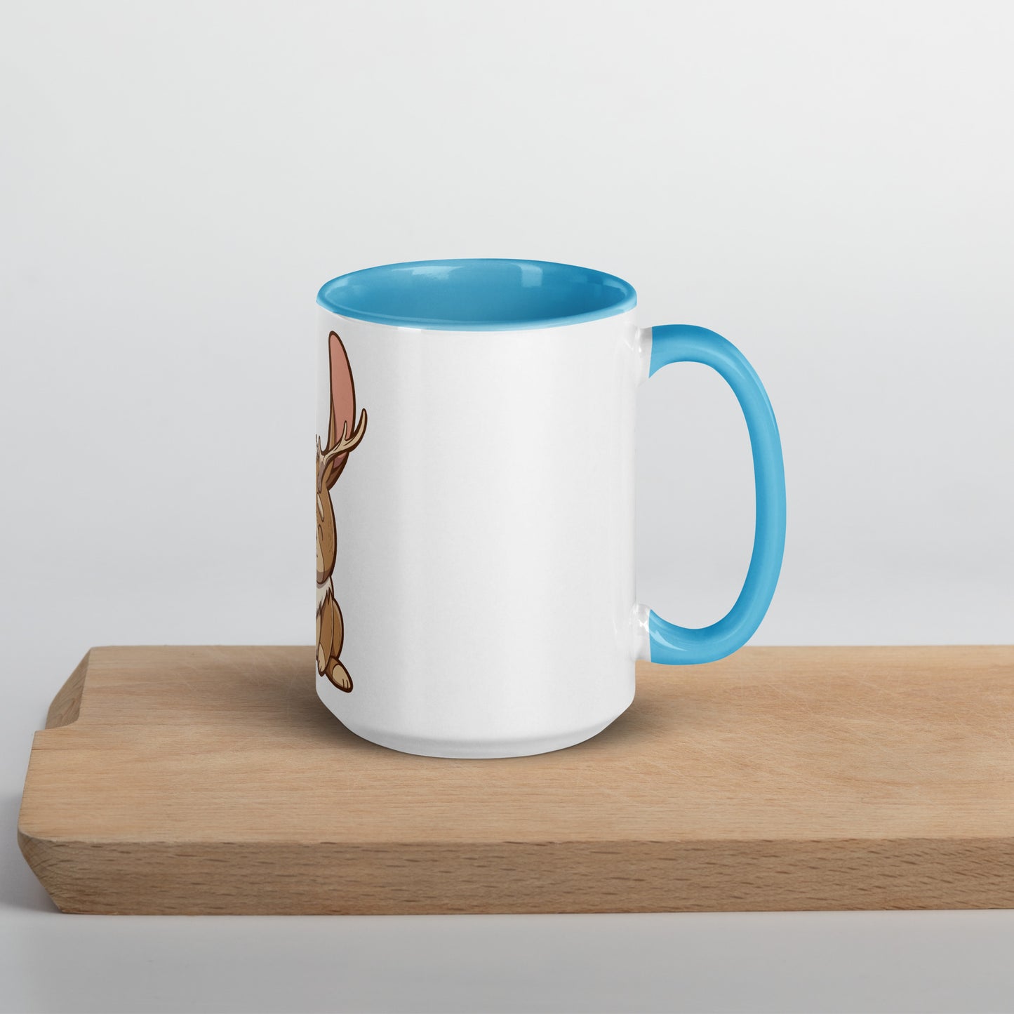 Jackalope Mug with Color Inside Level 1 Gamers
