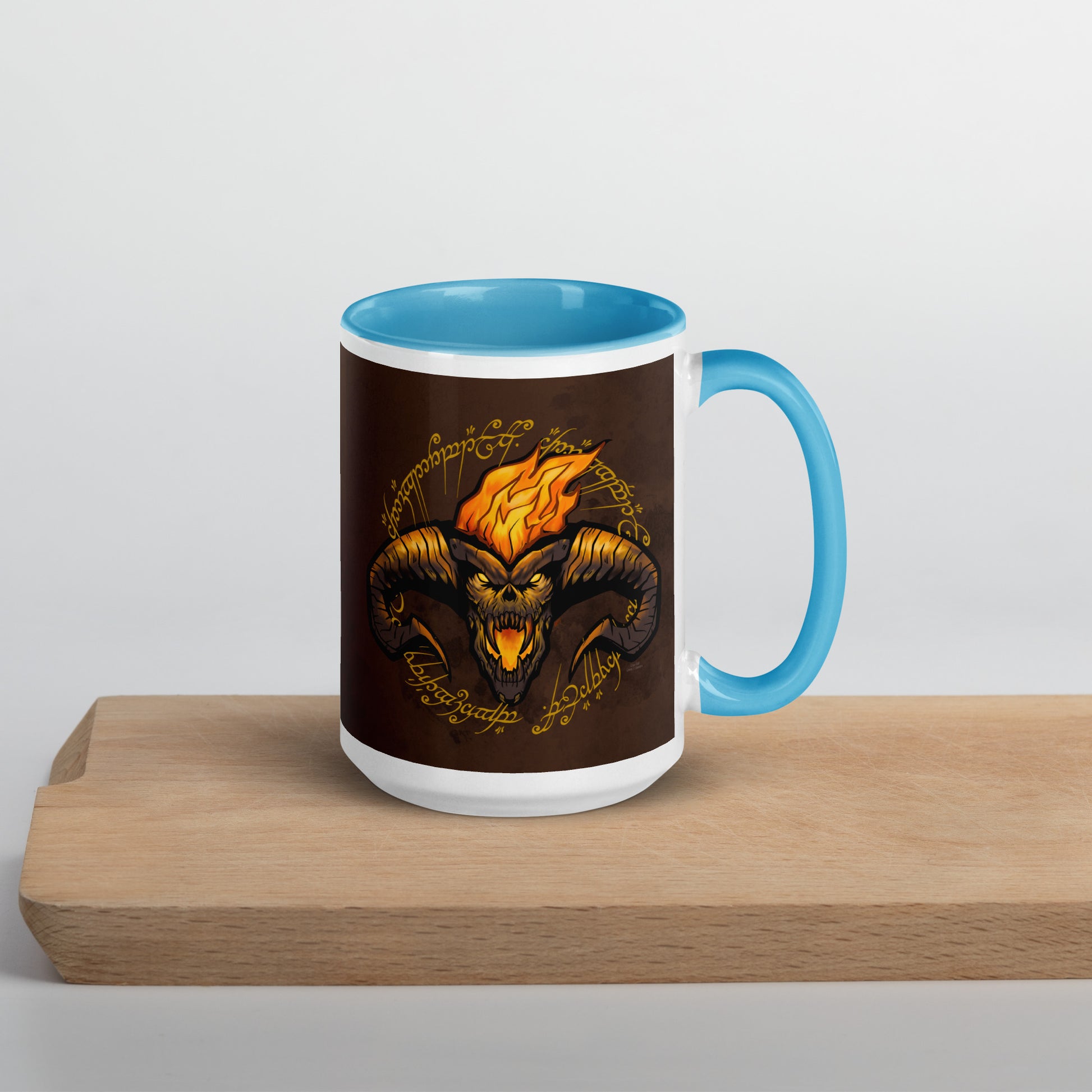 Balrog - Lord of the Rings Mug  Level 1 Gamers Blue 15 oz