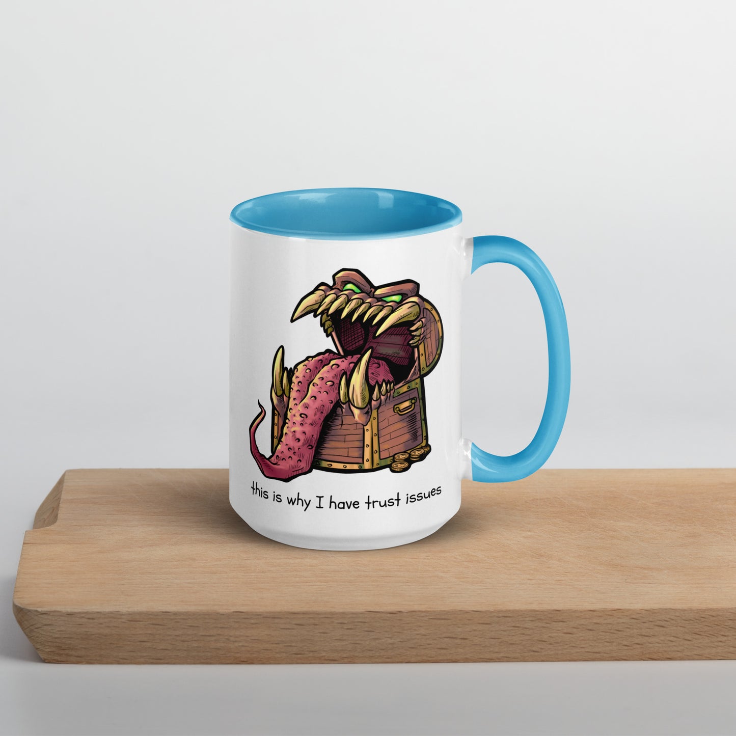 Mimic Mug Level 1 Gamers Blue 15 oz