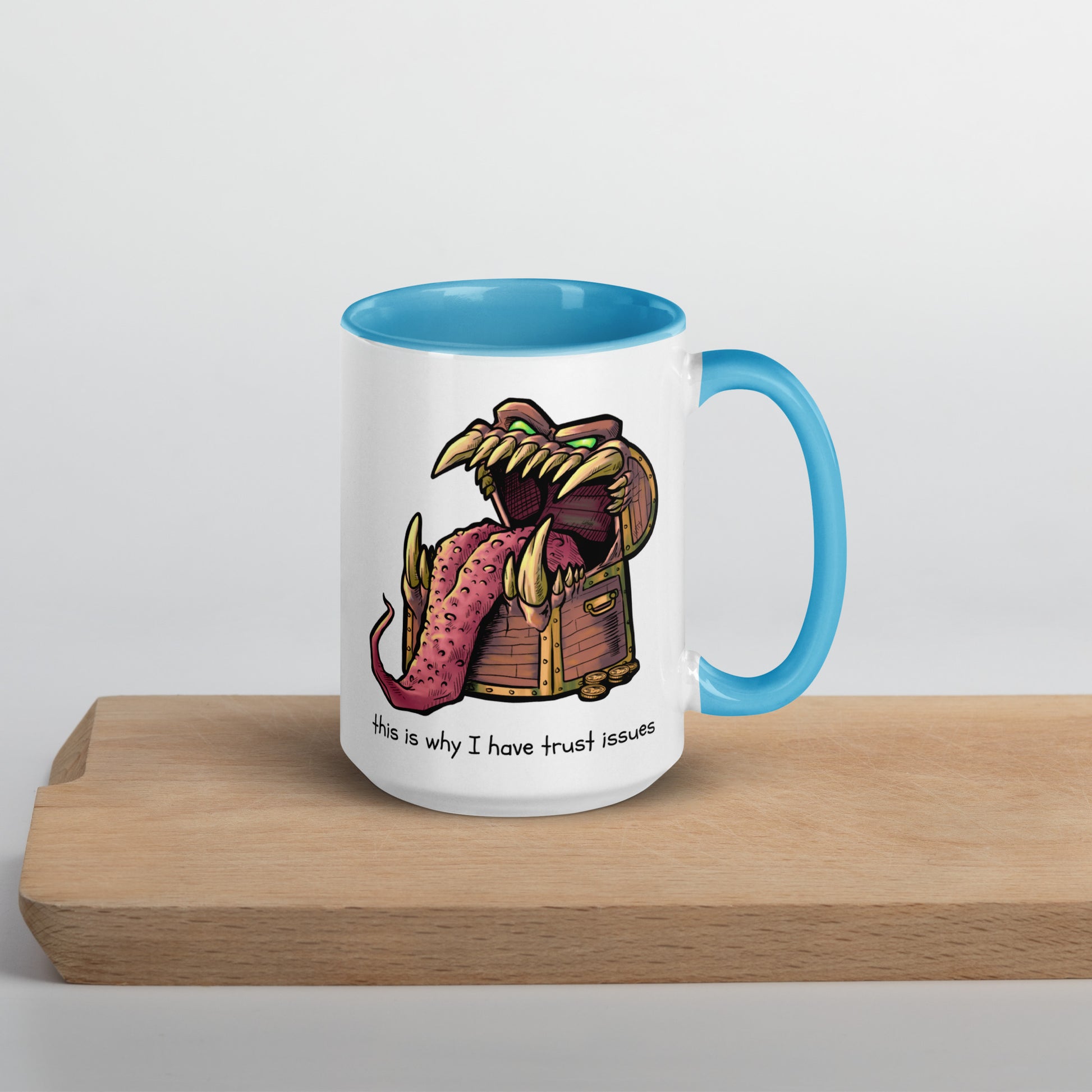 Mimic Mug  Level 1 Gamers Blue 15 oz