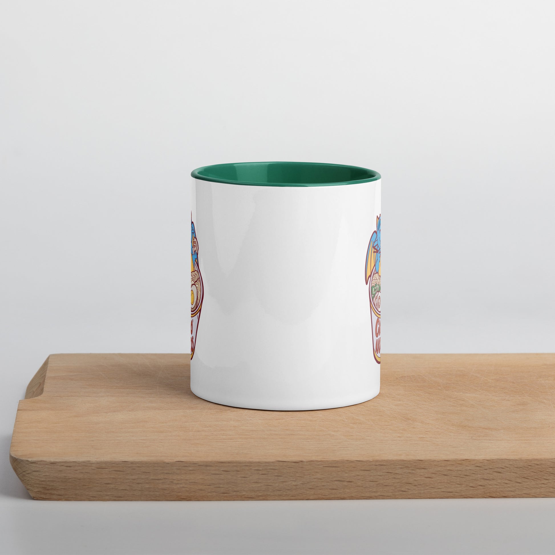 Cup O' Noods Dragon (Red) Mug with Color Inside  Level 1 Gamers