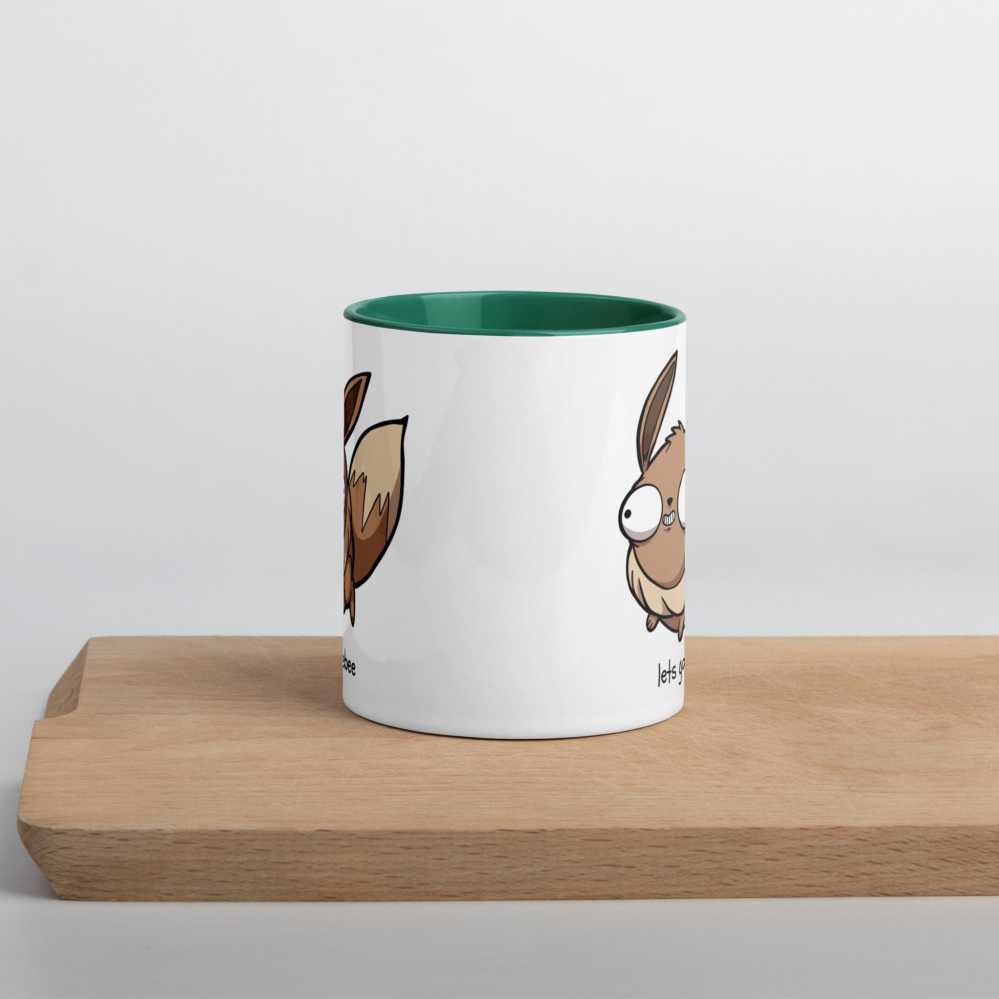 Eebee Pokederp - Eevee Mug  Level 1 Gamers