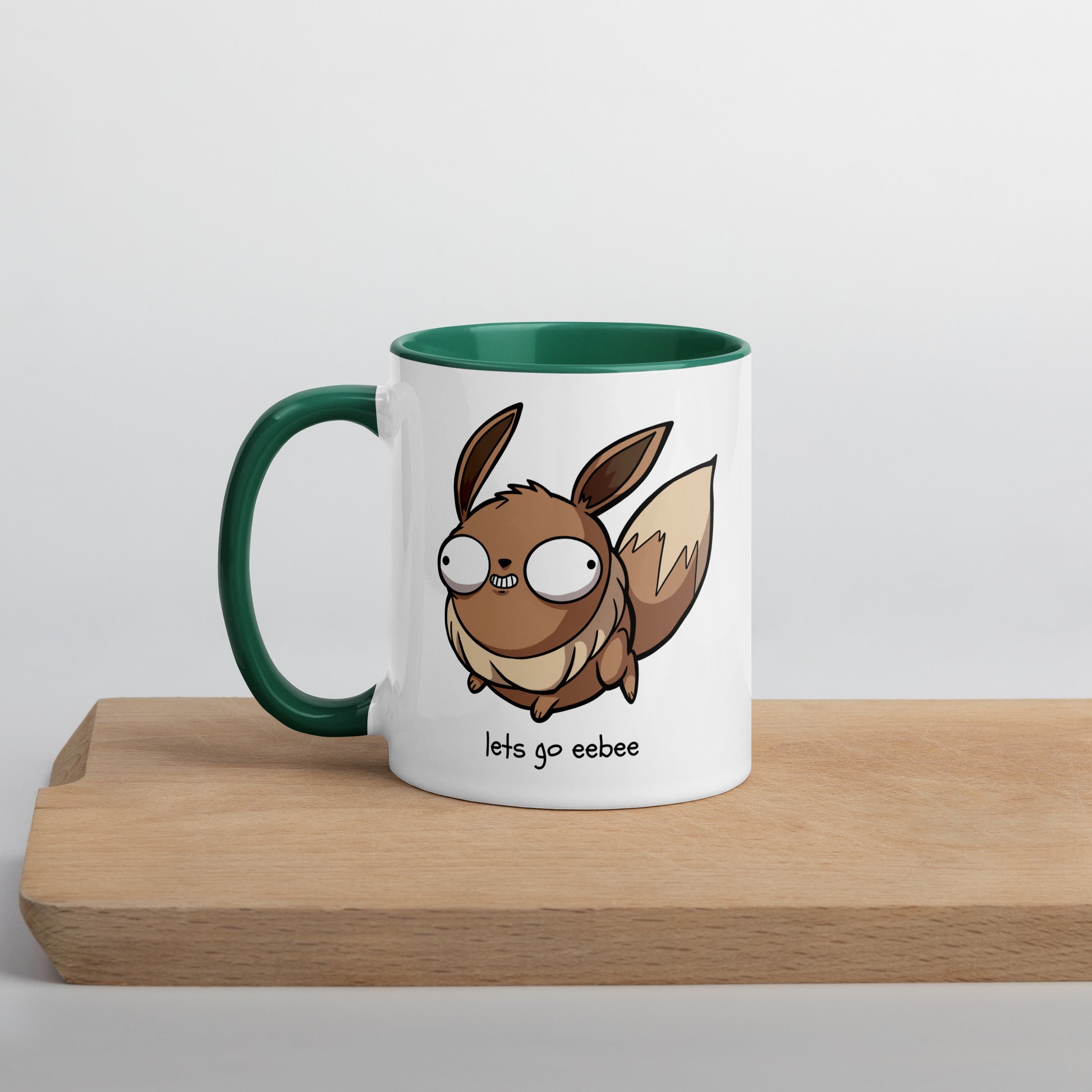 Eebee Pokederp - Eevee Mug  Level 1 Gamers