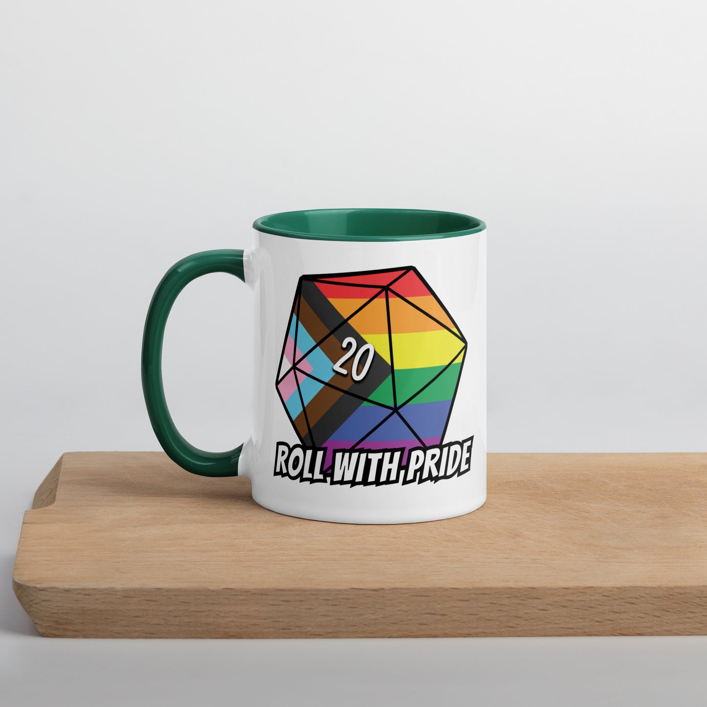 Roll with Pride Mug Level 1 Gamers