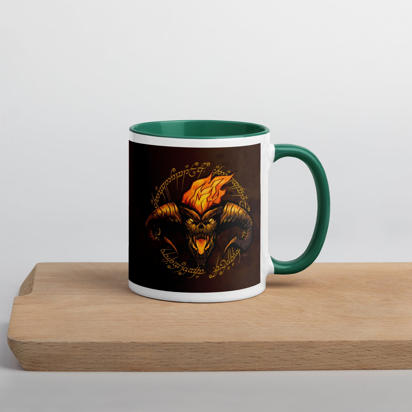Balrog - Lord of the Rings Mug Level 1 Gamers Dark green 11 oz