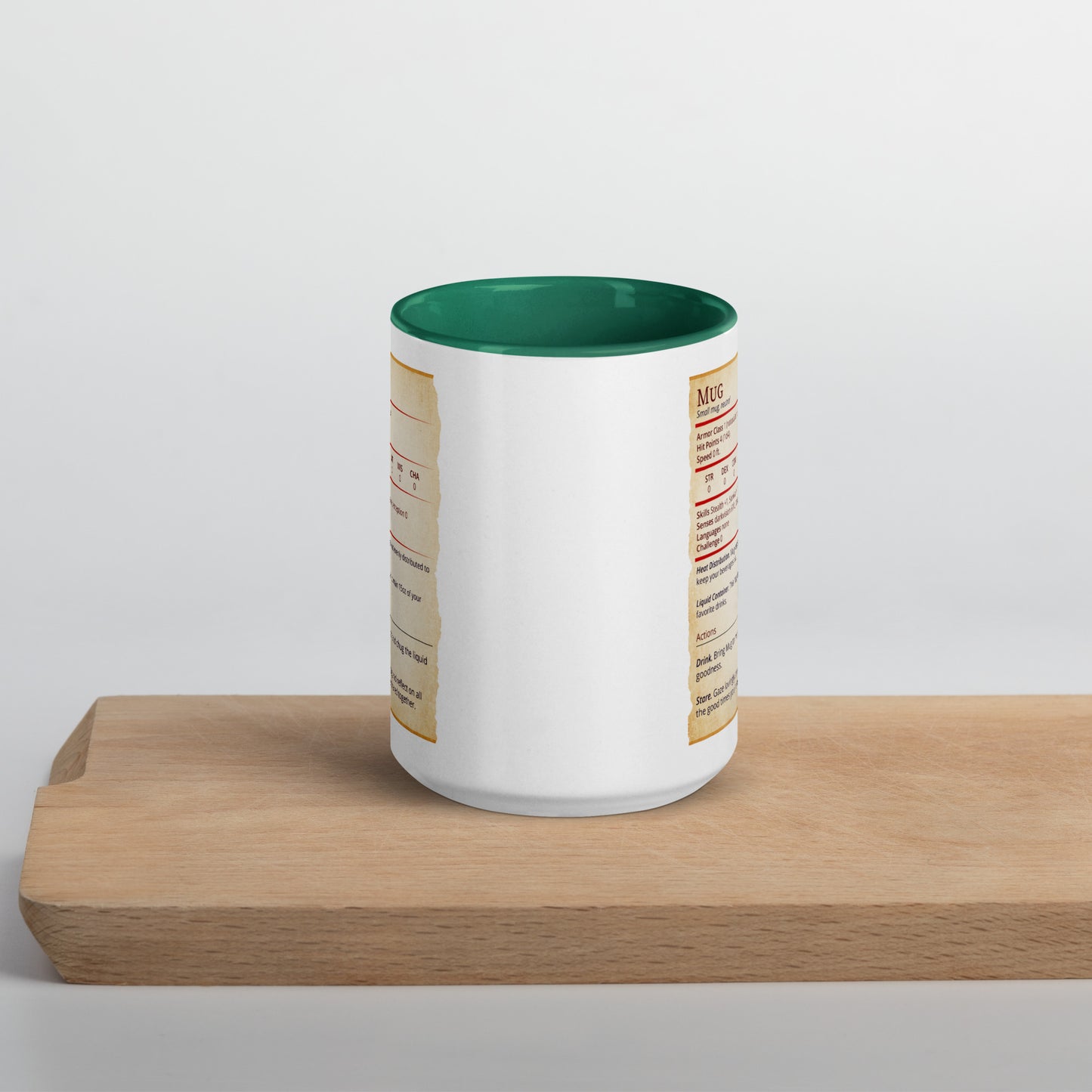 Mug Stat Card with Color Inside Level 1 Gamers