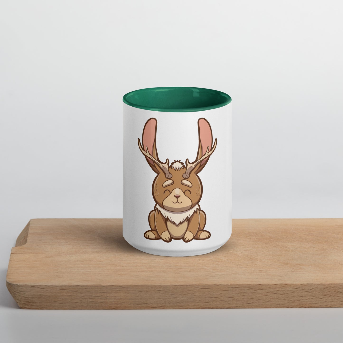 Jackalope Mug with Color Inside Level 1 Gamers