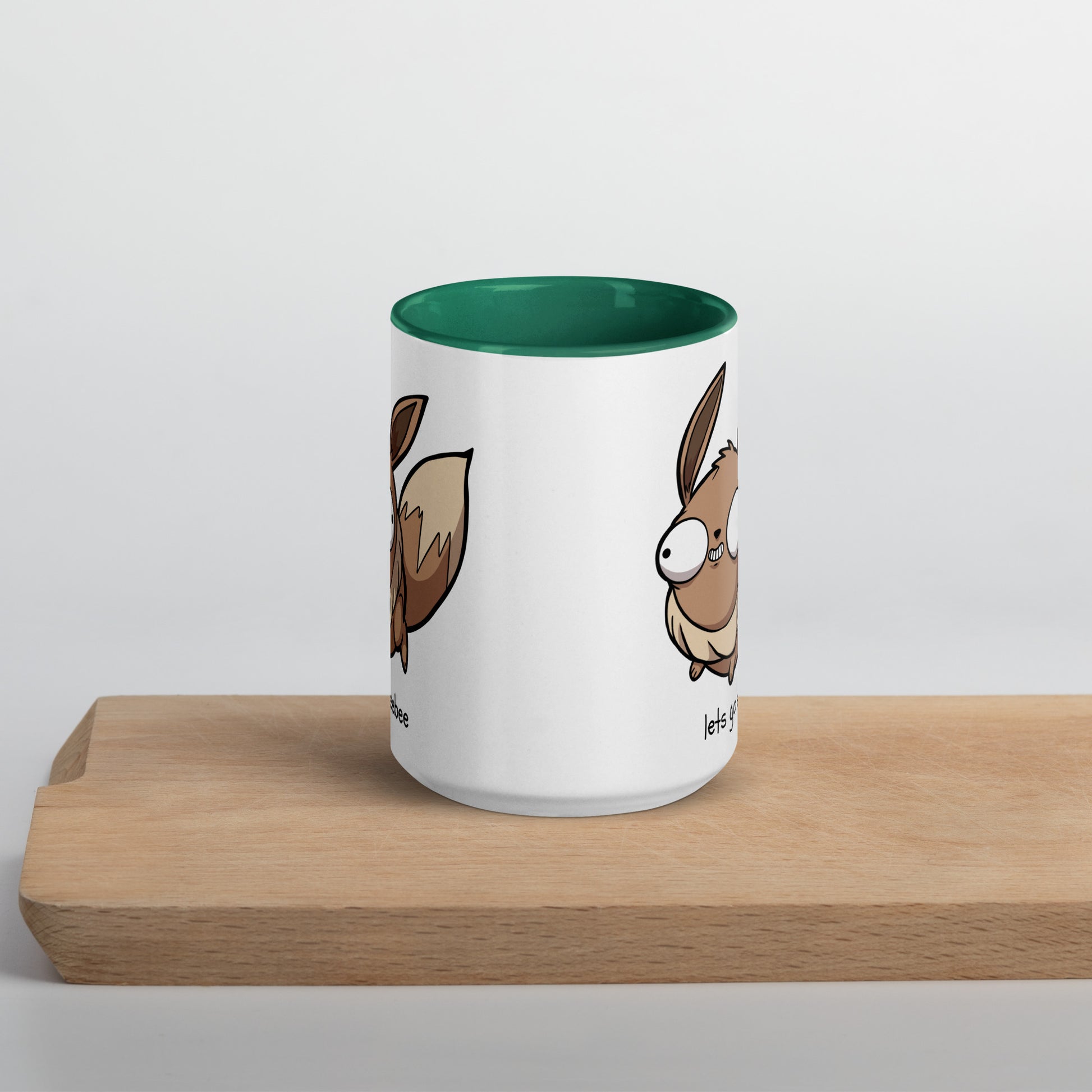 Eebee Pokederp - Eevee Mug  Level 1 Gamers