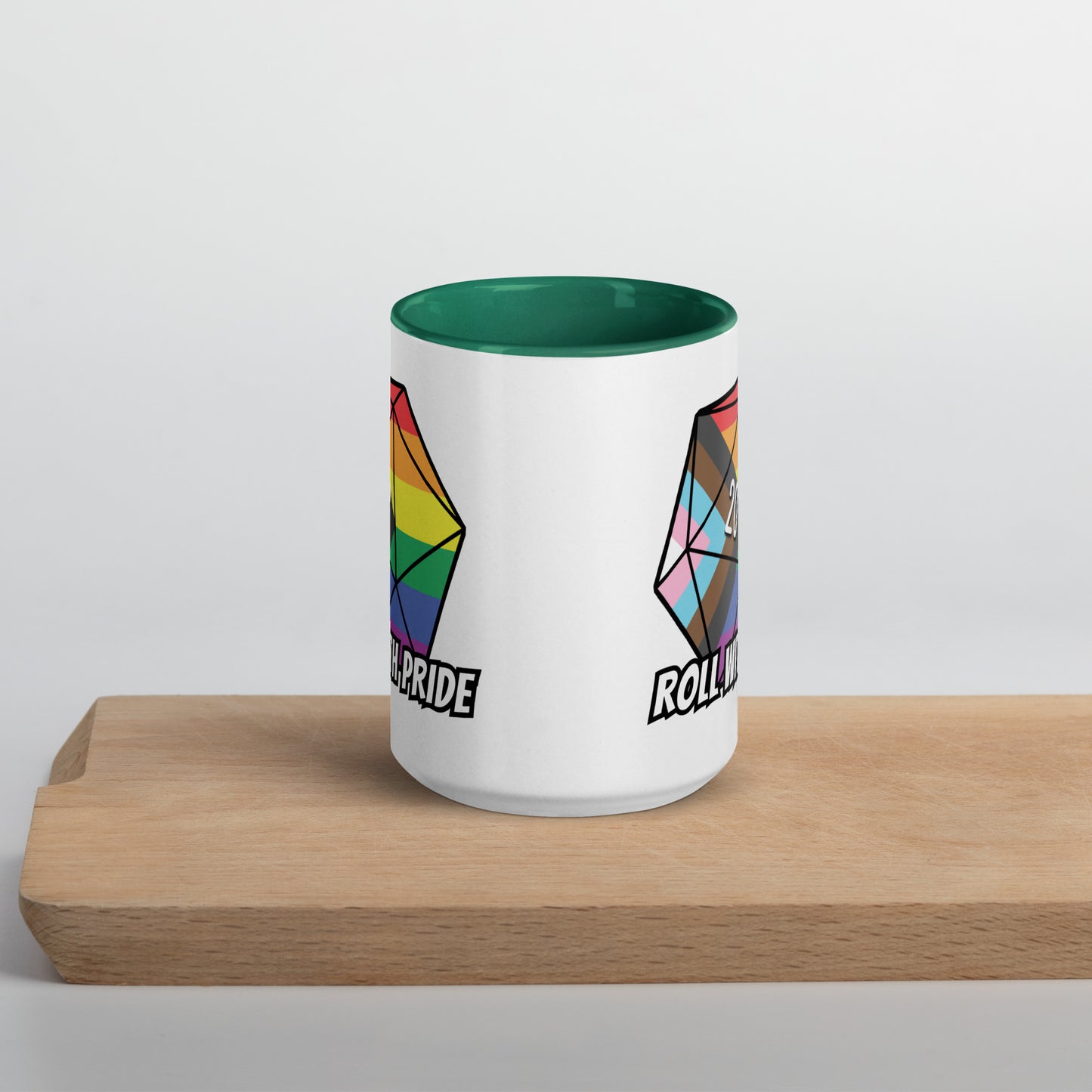 Roll with Pride Mug Level 1 Gamers