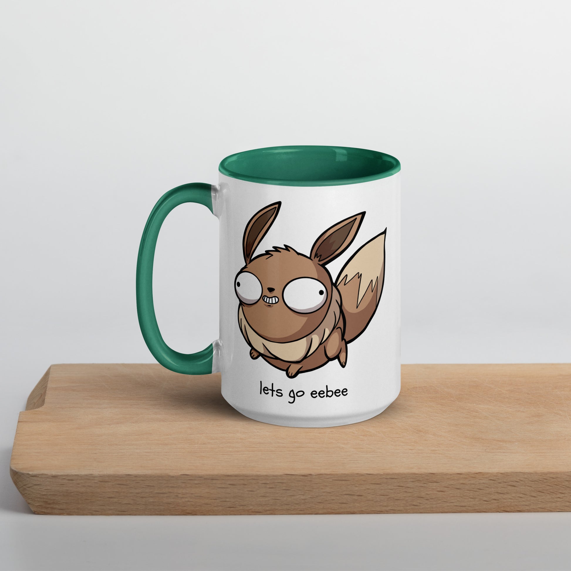 Eebee Pokederp - Eevee Mug  Level 1 Gamers