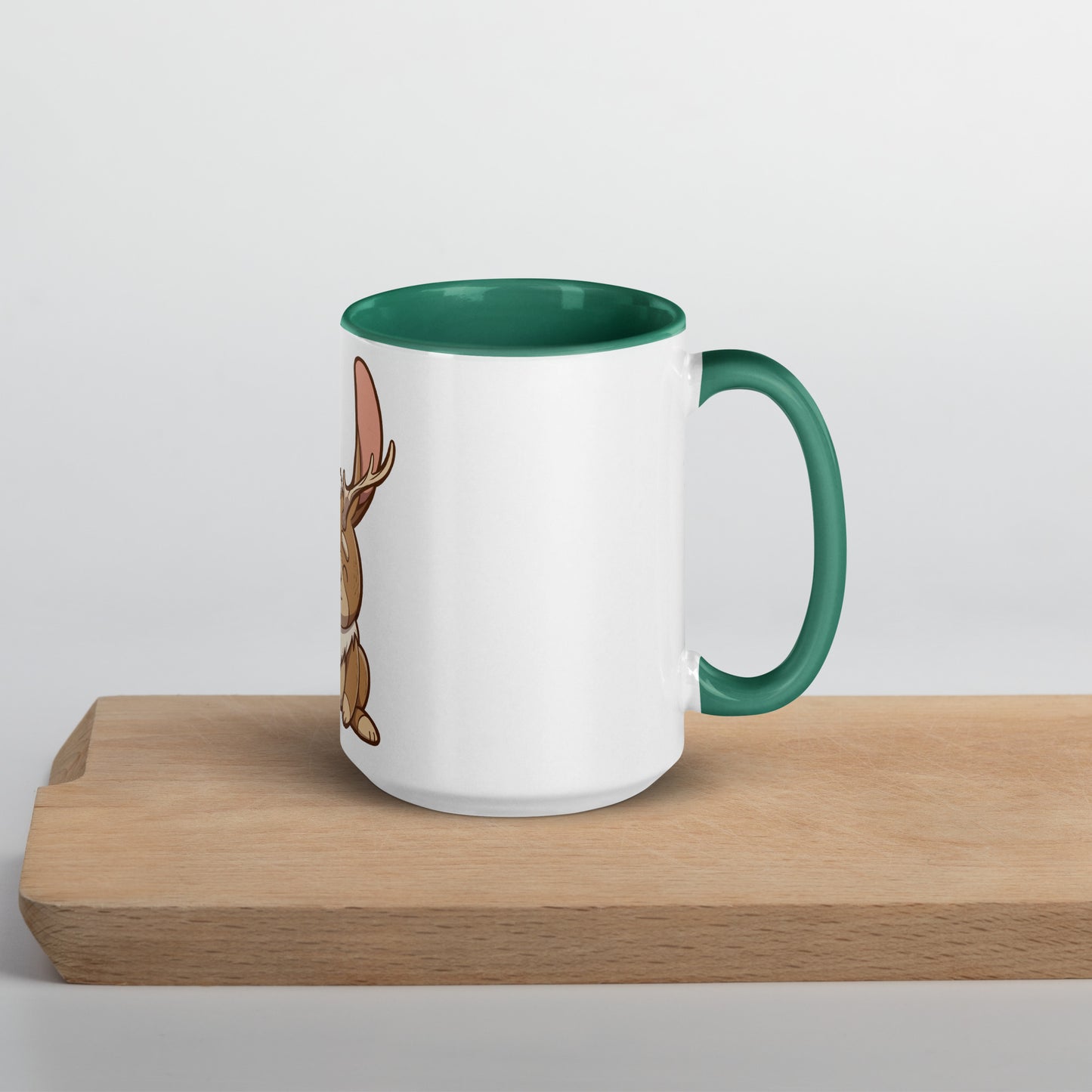 Jackalope Mug with Color Inside Level 1 Gamers