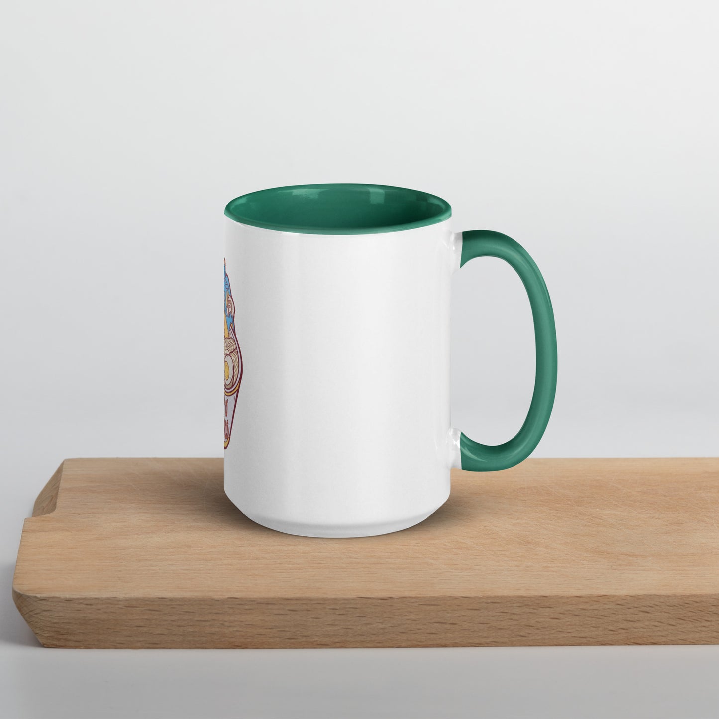 Cup O' Noods Dragon (Red) Mug with Color Inside Level 1 Gamers