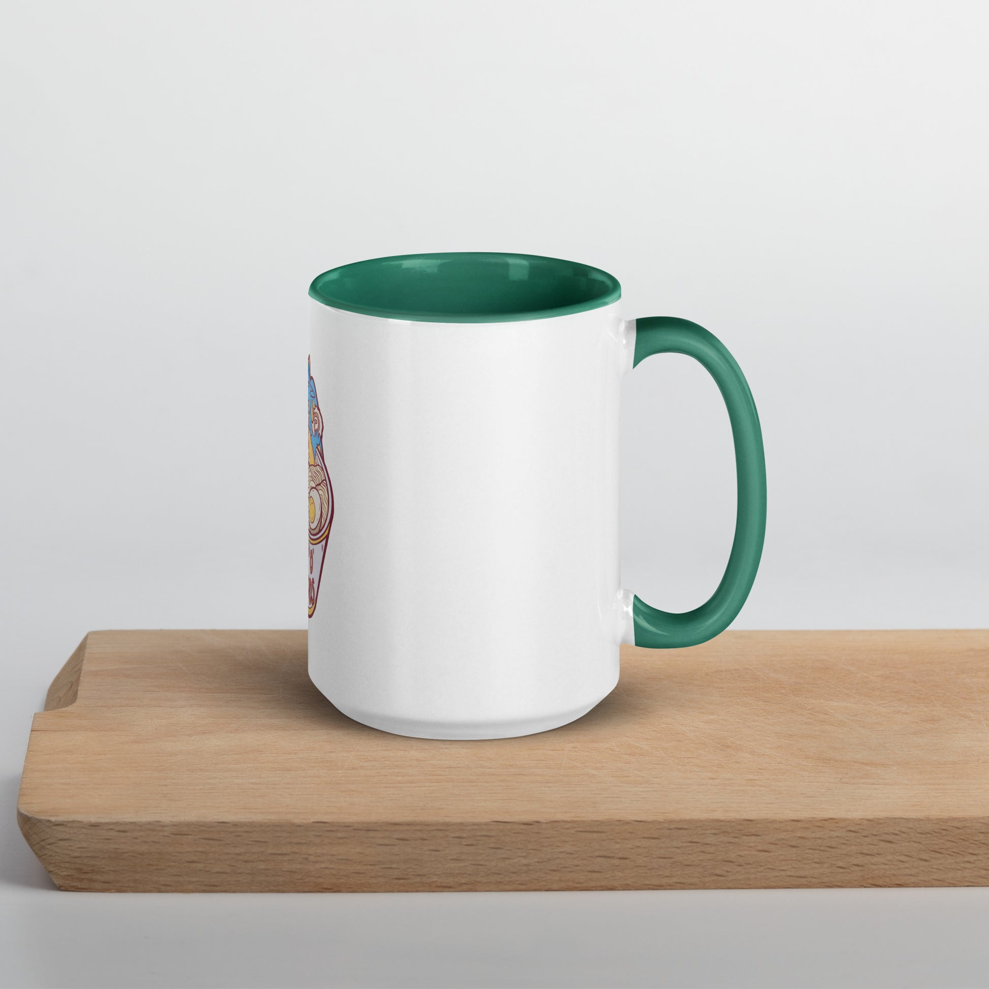 Cup O' Noods Dragon (Red) Mug with Color Inside  Level 1 Gamers