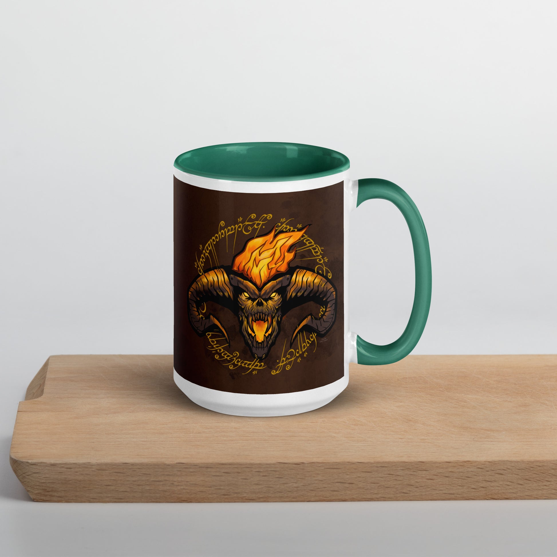 Balrog - Lord of the Rings Mug  Level 1 Gamers Dark green 15 oz
