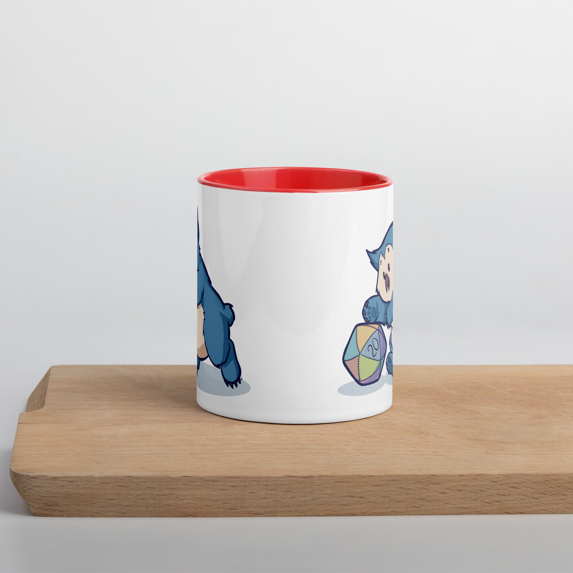 Owlbear Mug with Color Inside  Level 1 Gamers