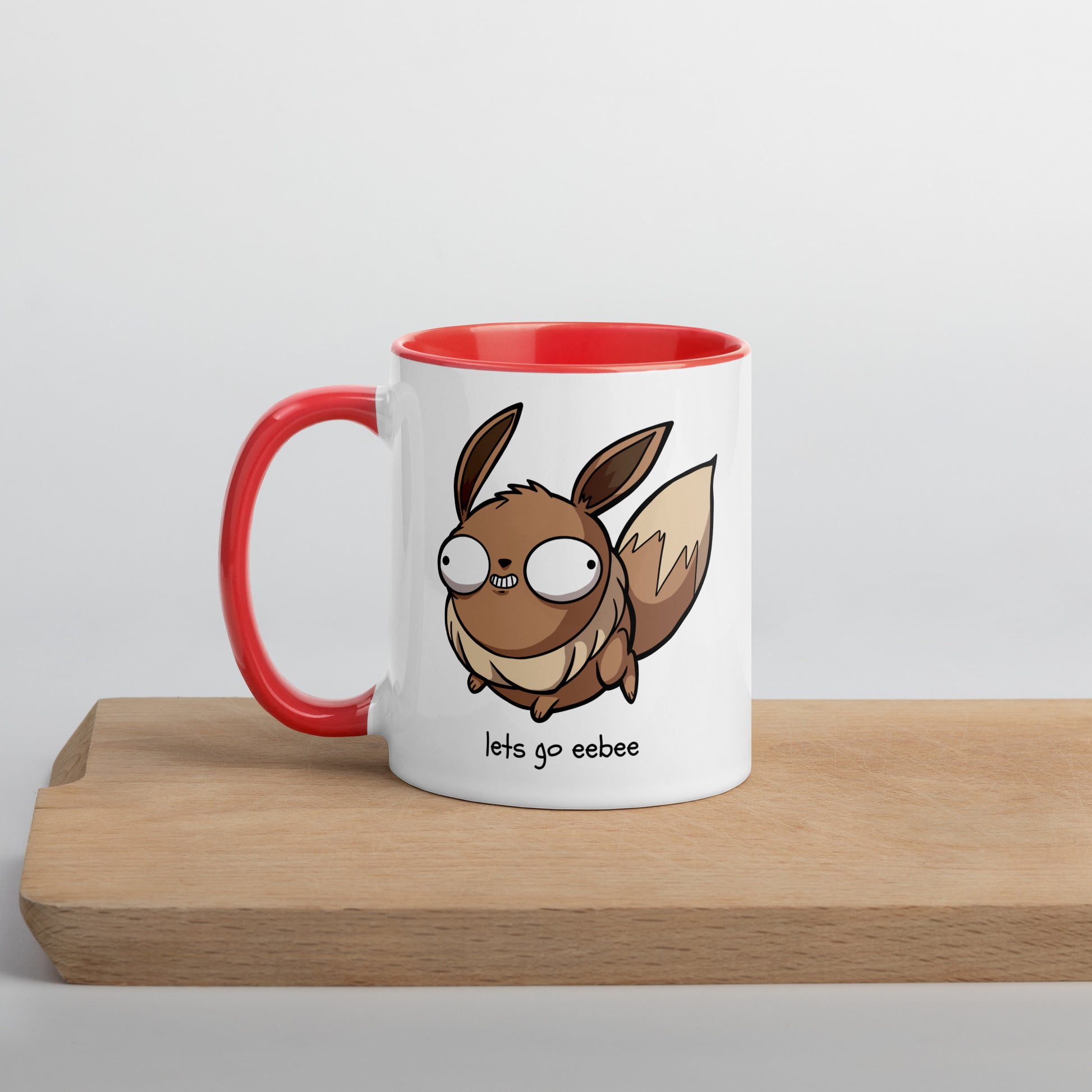 Eebee Pokederp - Eevee Mug  Level 1 Gamers