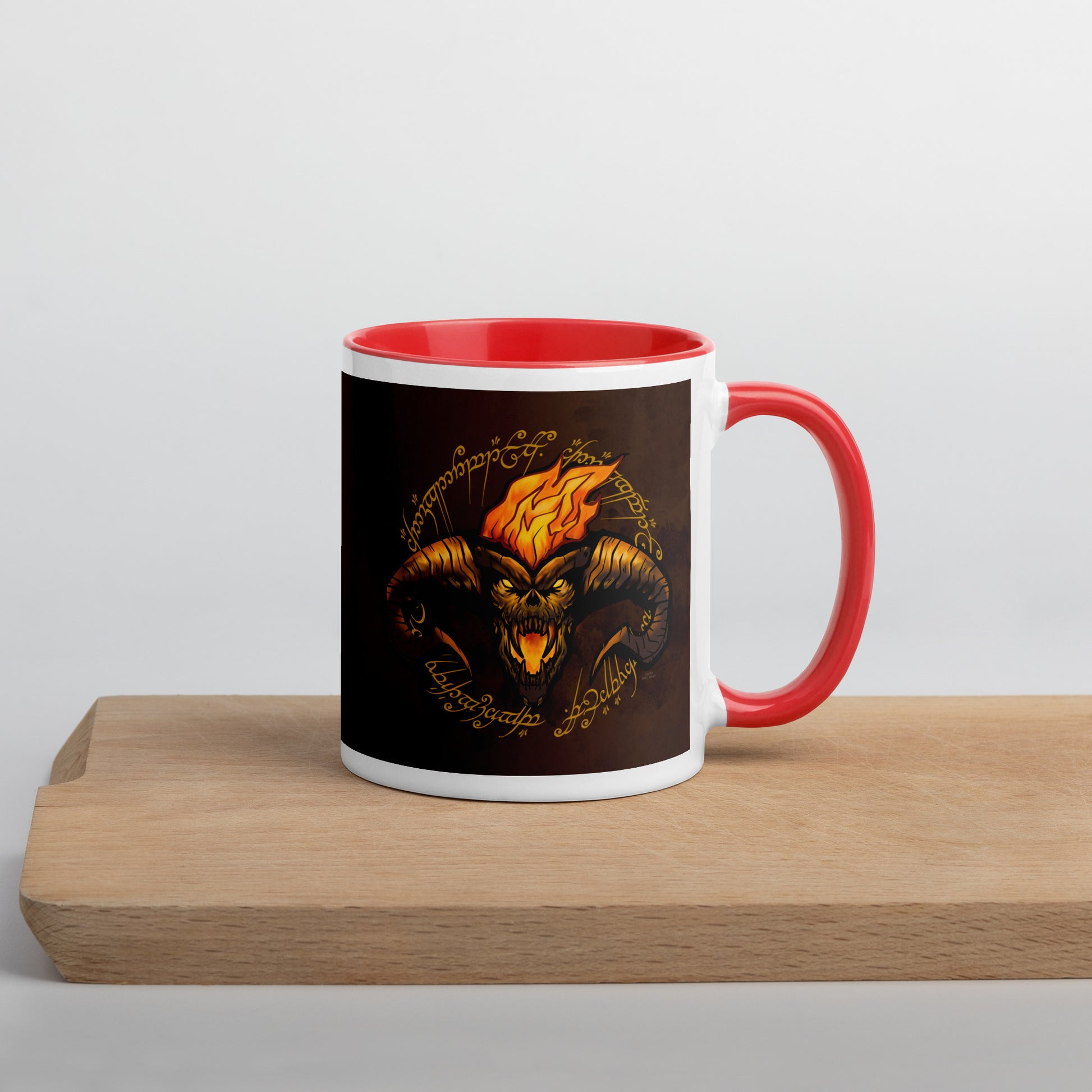 Balrog - Lord of the Rings Mug  Level 1 Gamers Red 11 oz
