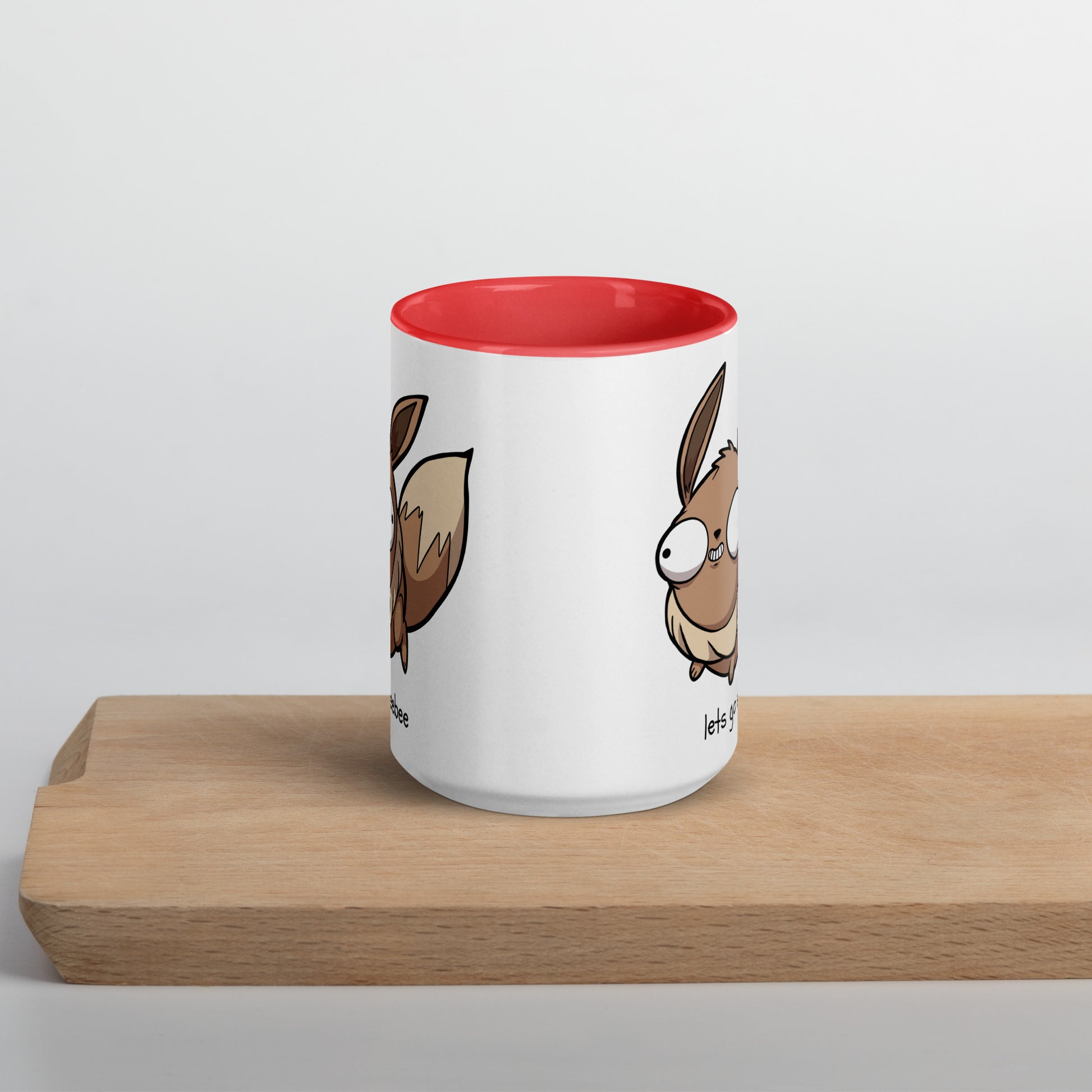 Eebee Pokederp - Eevee Mug  Level 1 Gamers