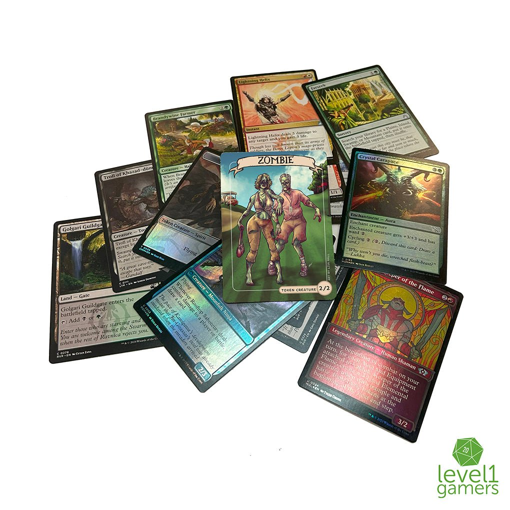 Zombie - Token Magic Card Pack (5 Cards) Level 1 Gamers