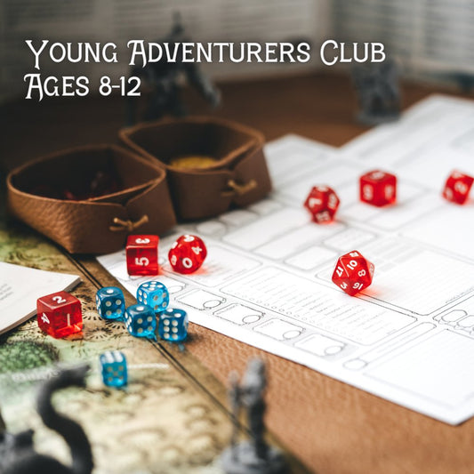 Homeschool D&D Club: ages 8-12  Level 1 Gamers   