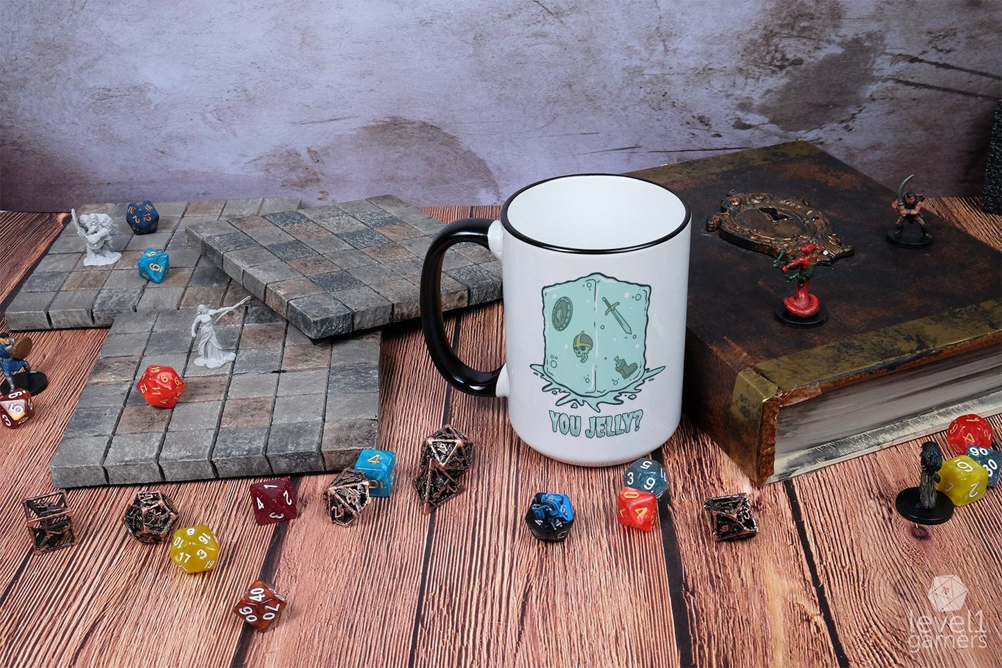 You Jelly? Gelatinous Cube Mug Level 1 Gamers