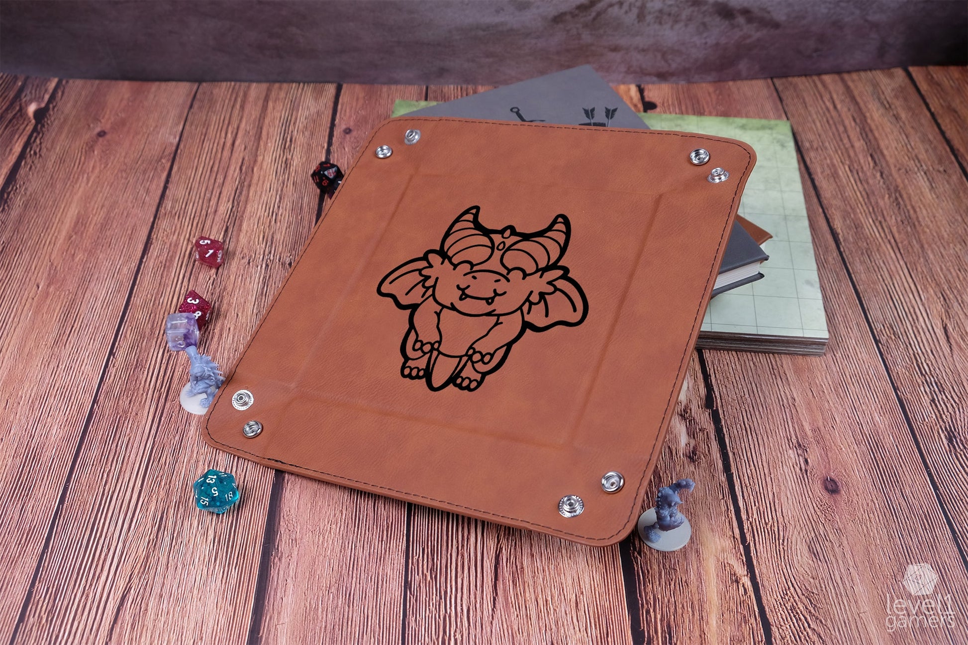 Baby Dragon Dice Tray Dice Trays Level 1 Gamers